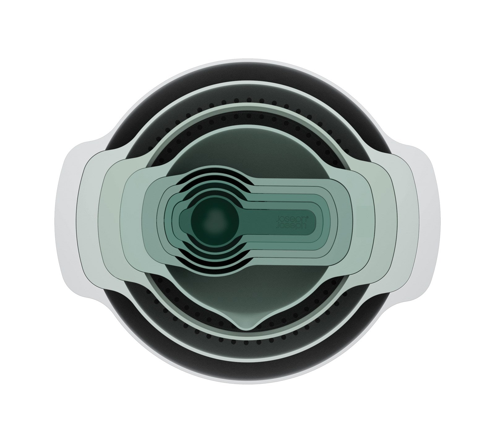 Erleben Sie das vielseitige 9-teilige Messlöffelset Nest Plus von Joseph Joseph in stilvollem Design. Perfekt für exakte Messungen und platzsparend!