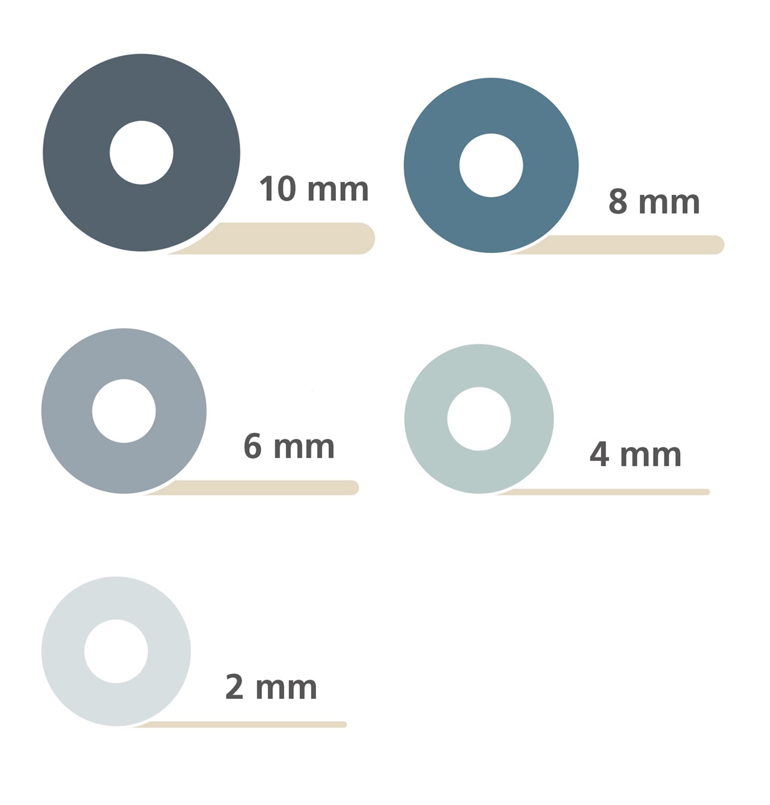 Erleben Sie das PrecisionPin Nudelholz von Joseph Joseph in stilvollem sky. Verstellbare Ringe garantieren optimale Teigdicken, während die robuste Buche für Langlebigkeit sorgt.