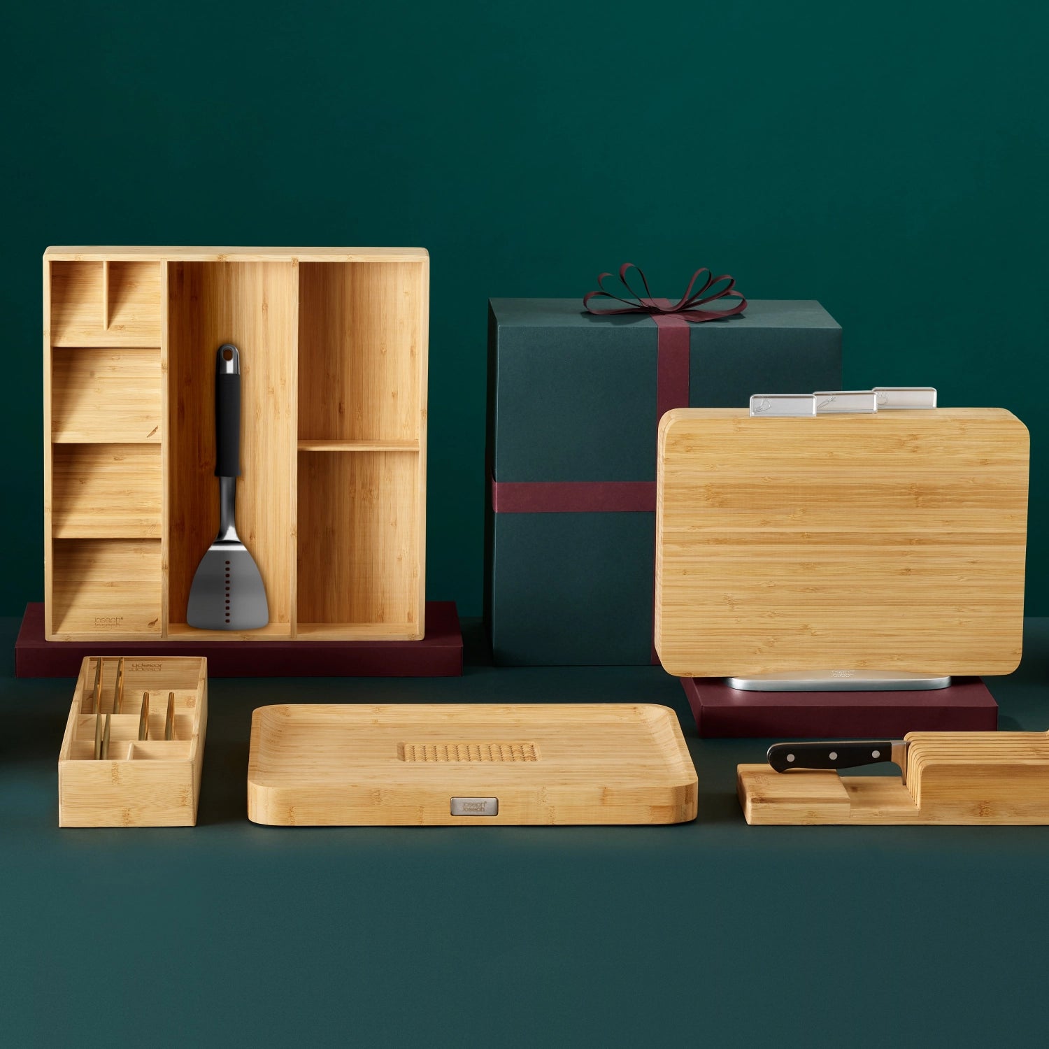 Couper la planche à découper en bambou, 40x30x3,5 cm