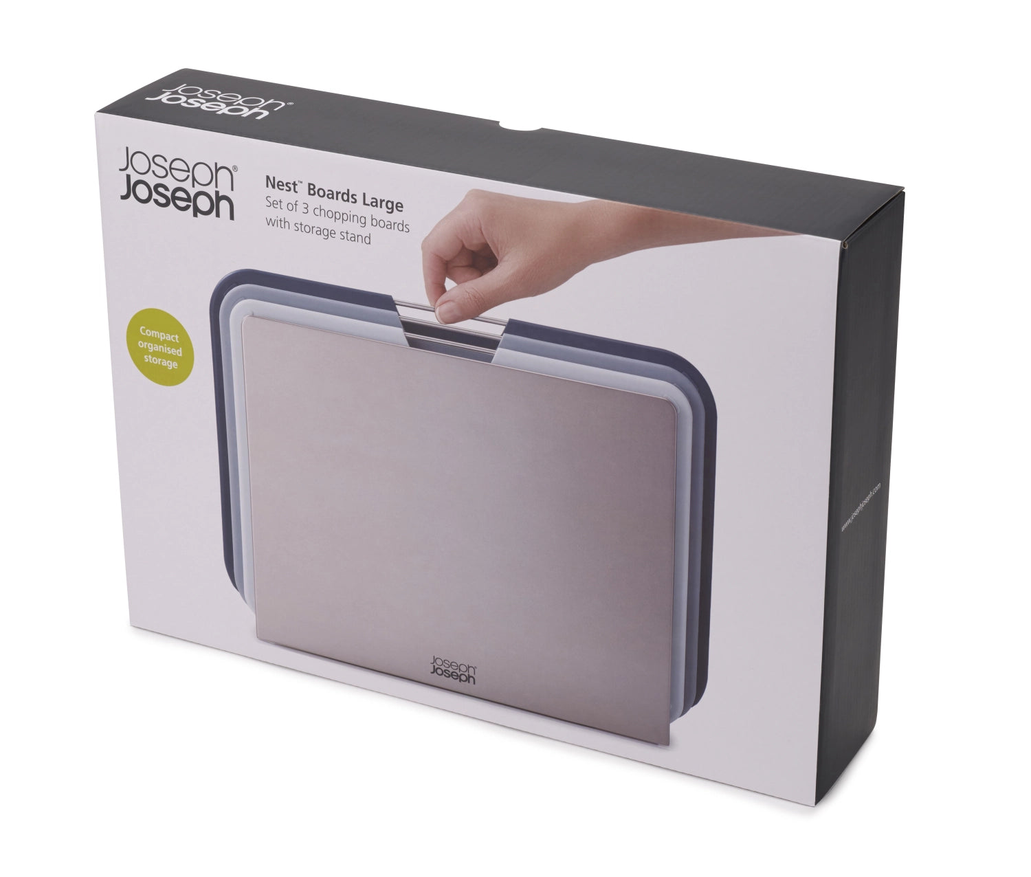 Nest grau gross Schneidebrett, 26x35.5x7.2cm