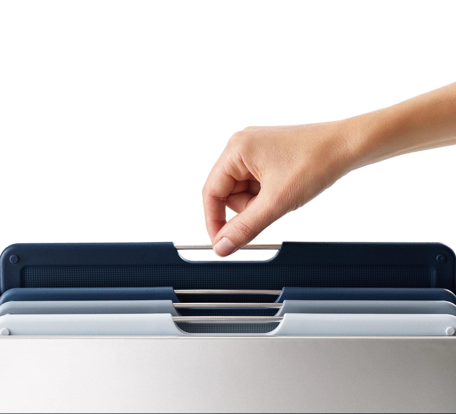 Folio Sky 4 parti tagliere impostato grande