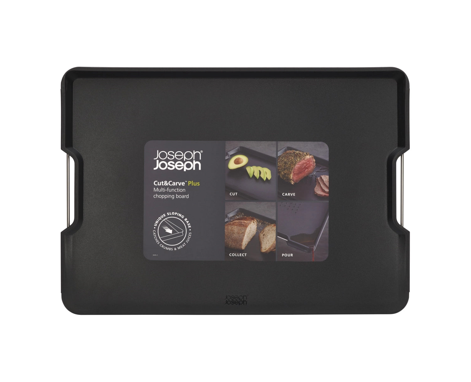 Cut&Carve Plus Schneidebrett Extragross - Schwarz