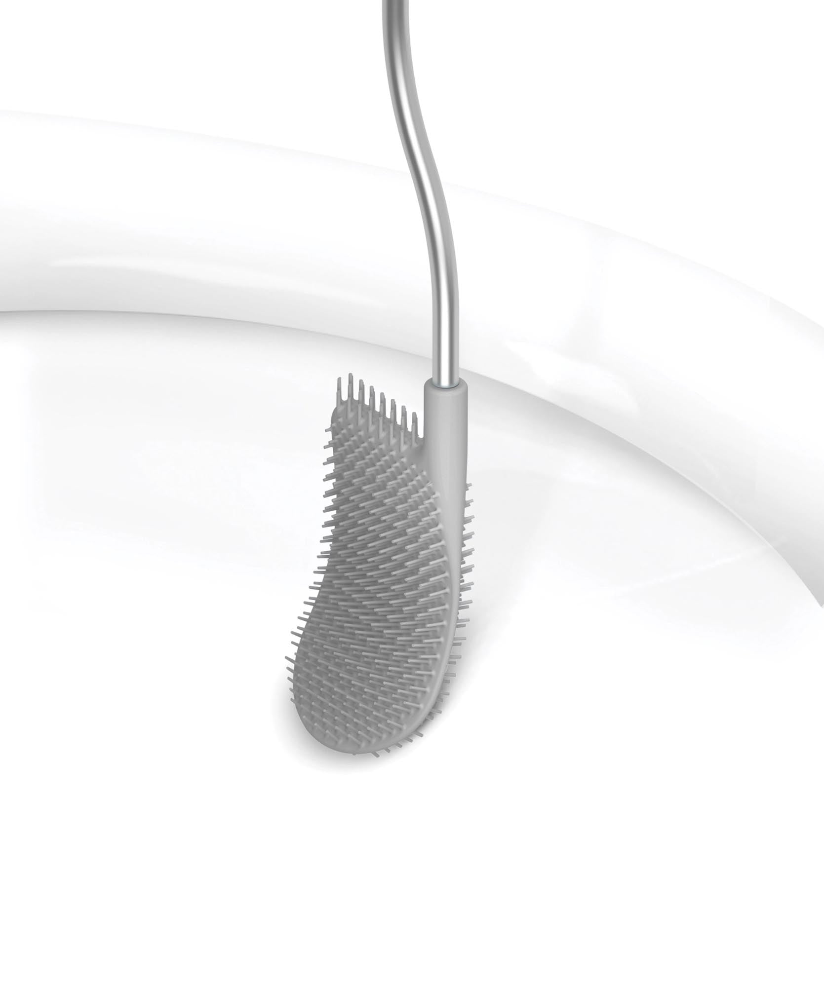 Entdecken Sie die Flex Lite WC-Bürste von Joseph Joseph: Modernes Design, ergonomischer Griff und hygienische Silikonborsten für eine gründliche Reinigung.