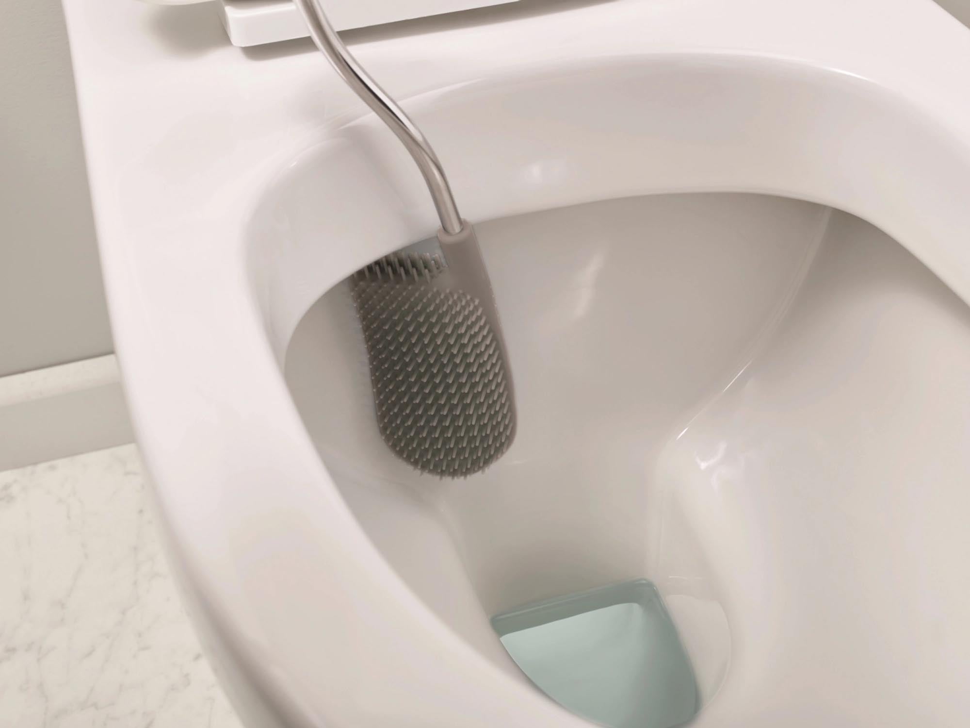 Flex Lite WC-Bürste: Schlankes Design für gründliche Reinigung.