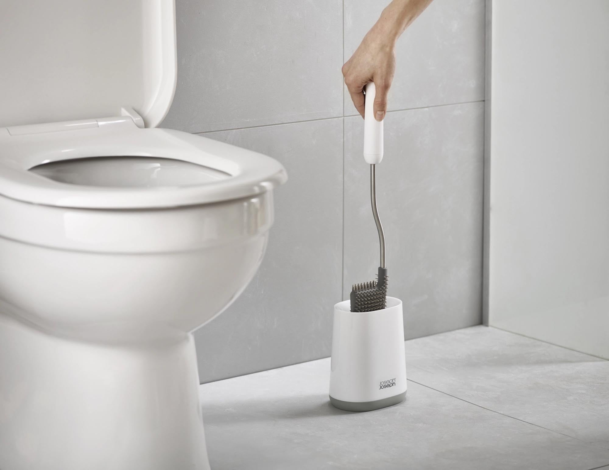 Die Flex Lite WC-Bürste von Joseph Joseph vereint modernes Design mit effektiver Reinigung für Ihr Badezimmer.