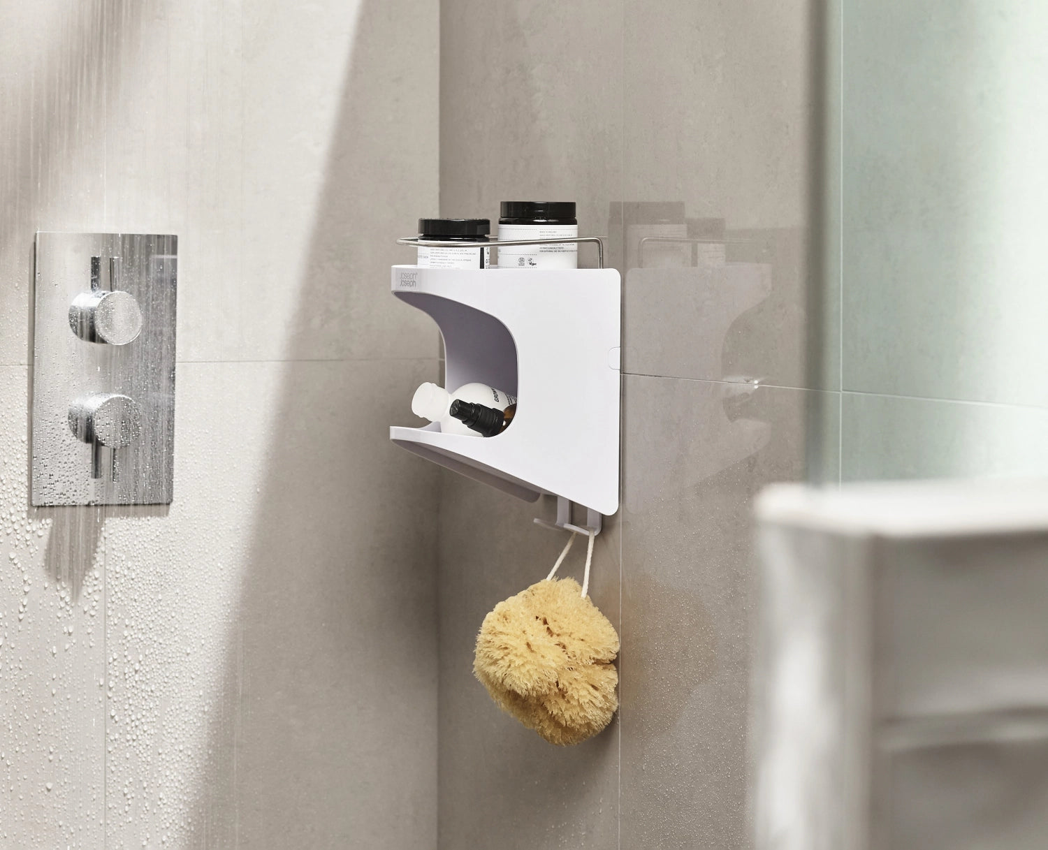 Capsule Kompaktes 2-stufiges Duschregal H22.6cm