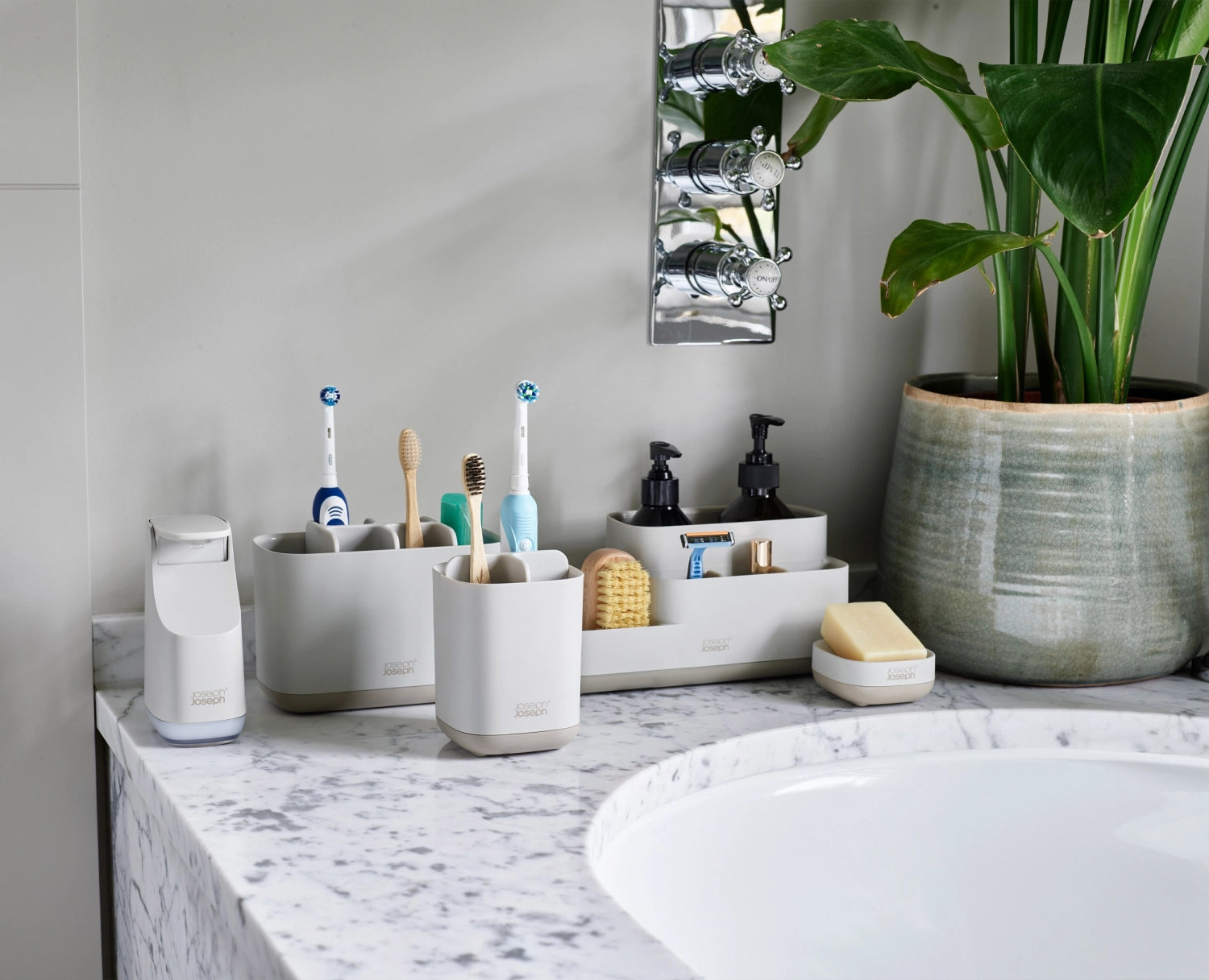 EasyStore Badezimmer Caddy ecru