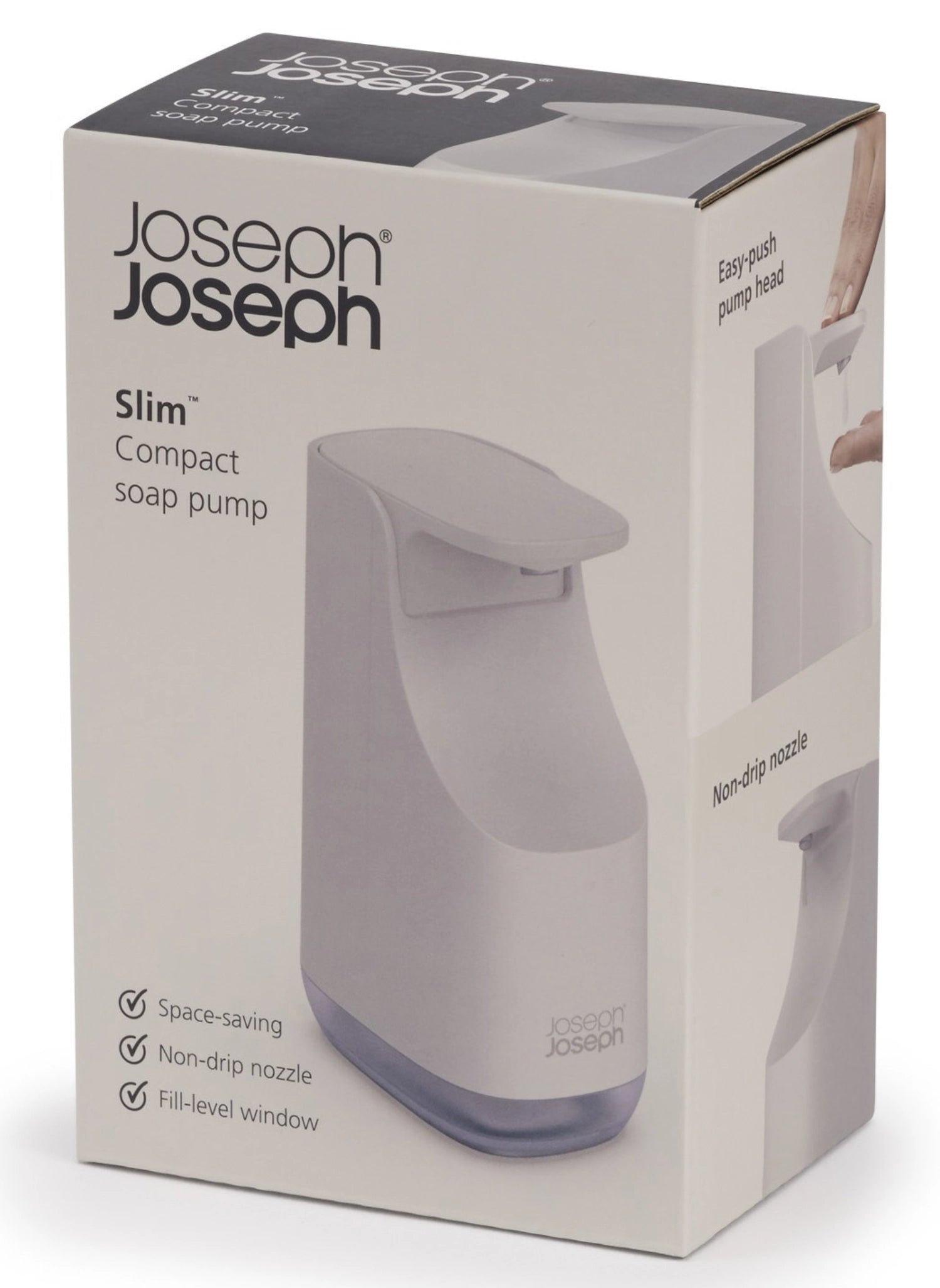 Slim Compact Seifendispenser Ecru