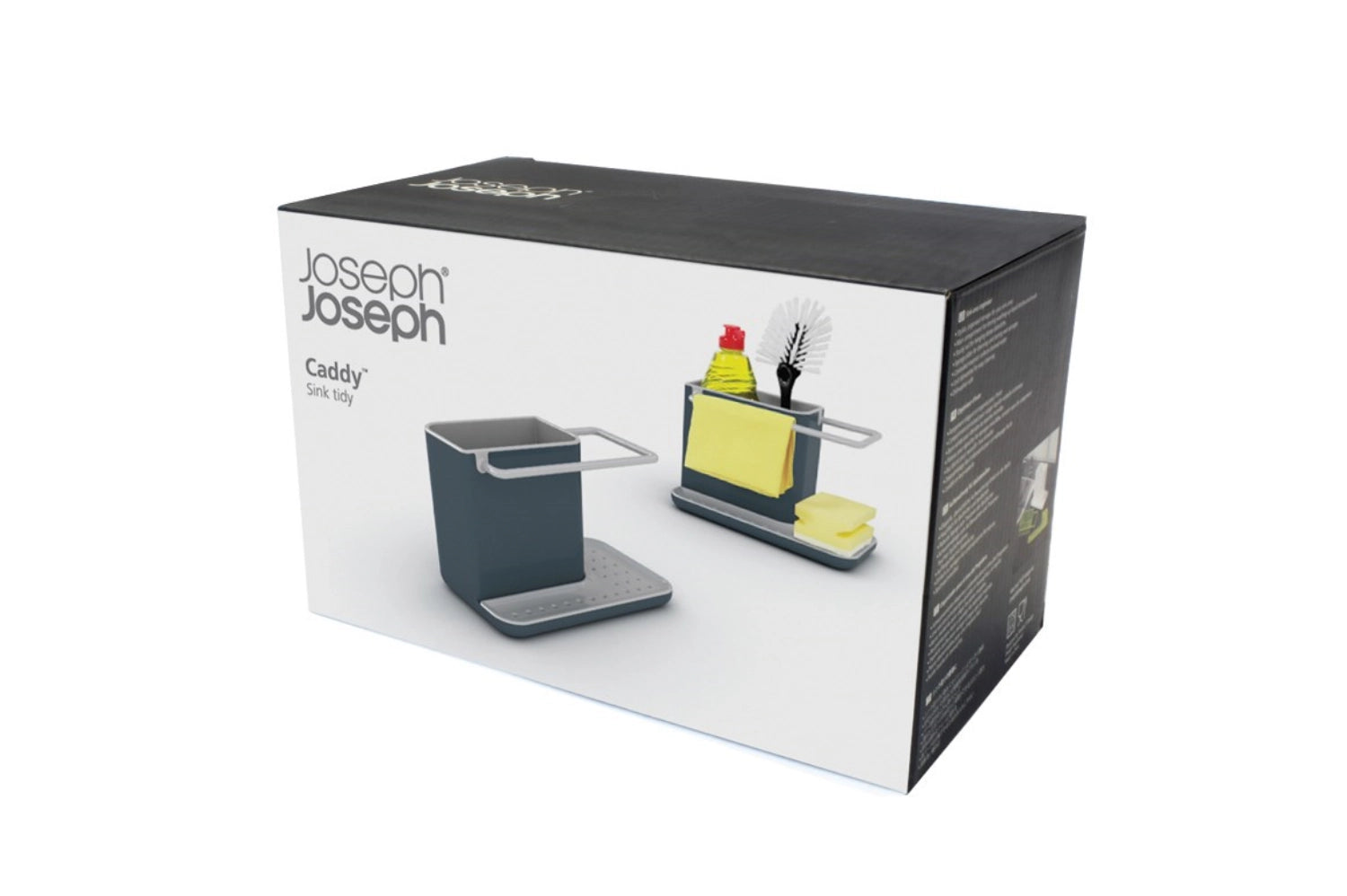 Sink Caddy Black Grey 20x13.5x11.5cm