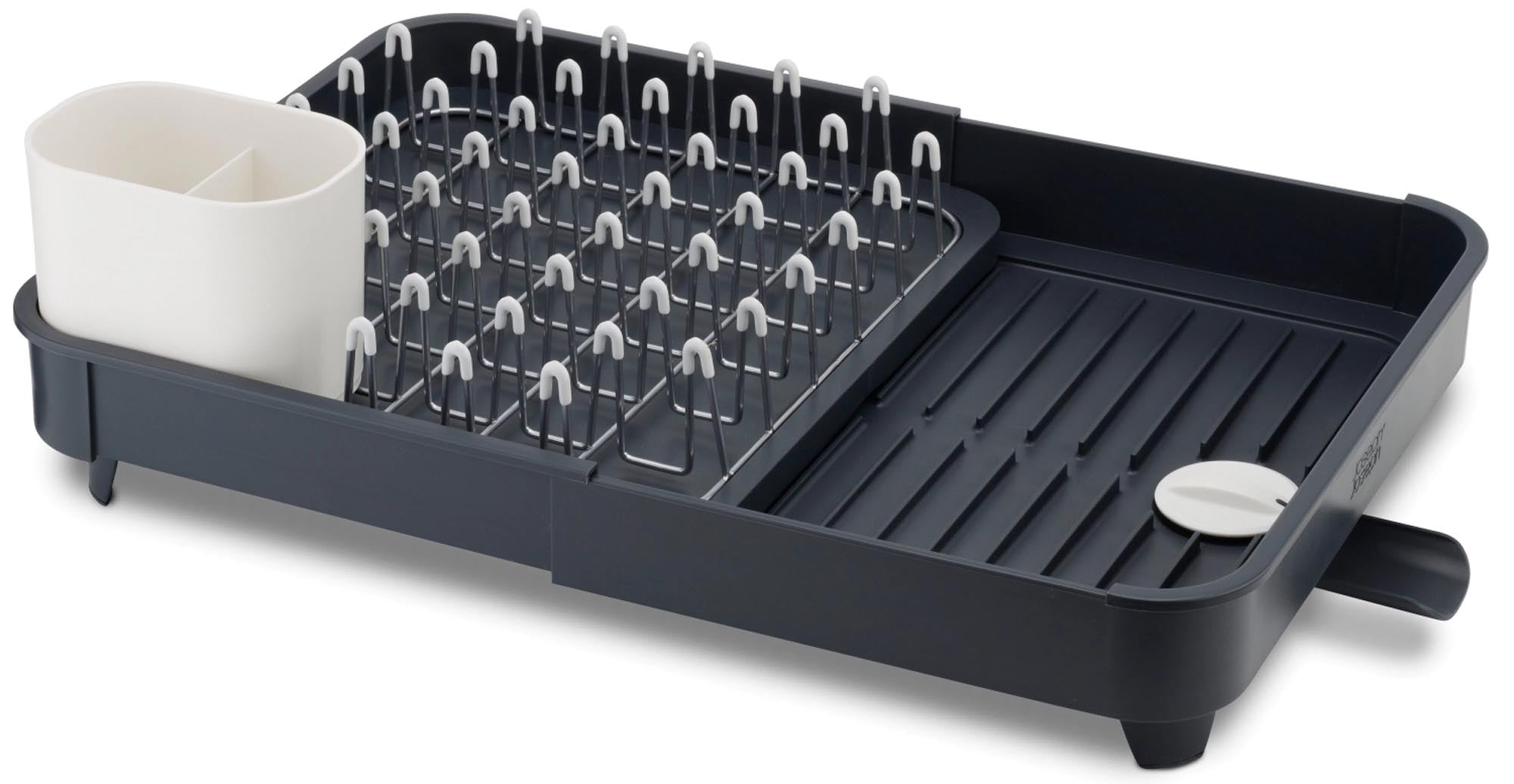 Extend Geschirrabtropfgitter: Flexibel, ausziehbar, modernes Design. Schnelles Trocknen, langlebig, hygienisch. Perfekt für jede Küche!