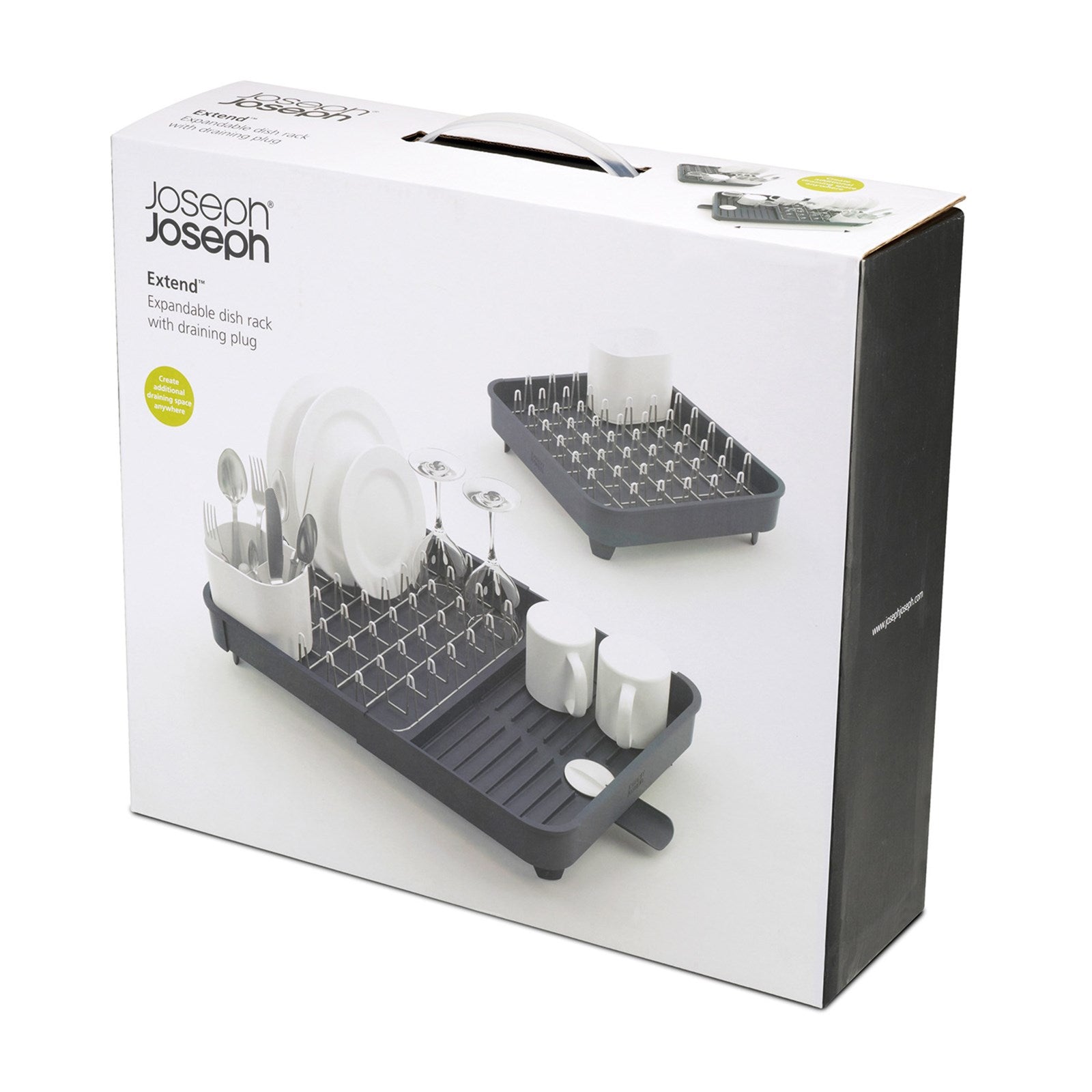 Das Extend Geschirrabtropfgitter von Joseph Joseph ist ein flexibles, ausziehbares Küchenaccessoire. Es sorgt für schnelles Trocknen und minimiert Wasserflecken. Hochwertige Materialien garantieren Langlebigkeit und Hygiene. Modernes Design für jede Küche!