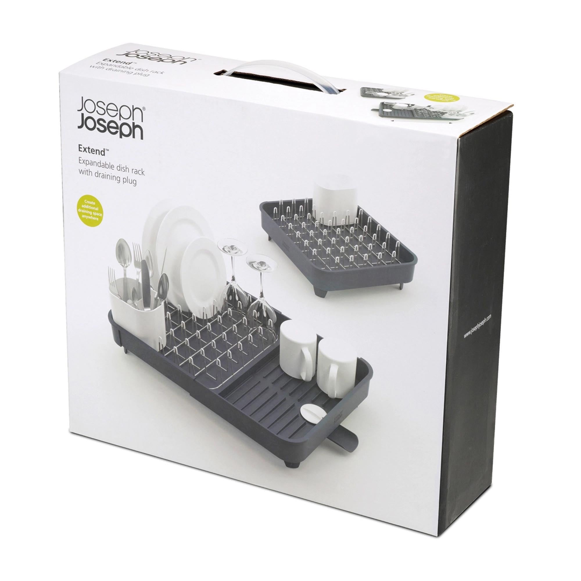 Extend Geschirrabtropfgitter: Flexibel, ausziehbar, modernes Design. Schnelles Trocknen, langlebig, hygienisch. Perfekt für jede Küche!