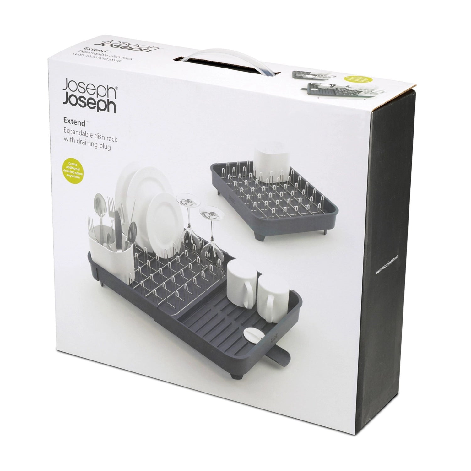 Extend Geschirrabtropfgitter ausziehbar, grau