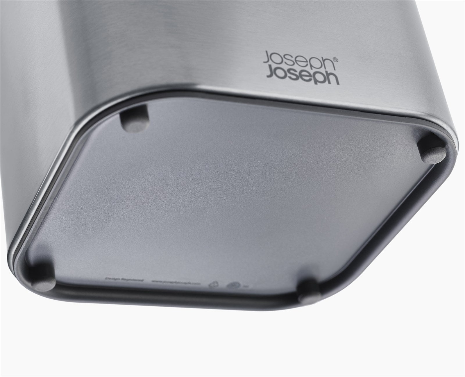 Stylischer Edelstahl Utensilienbehälter von Joseph Joseph: Hochwertige Materialien, durchdachtes Design und optimale Organisation für Ihre Küchenutensilien.