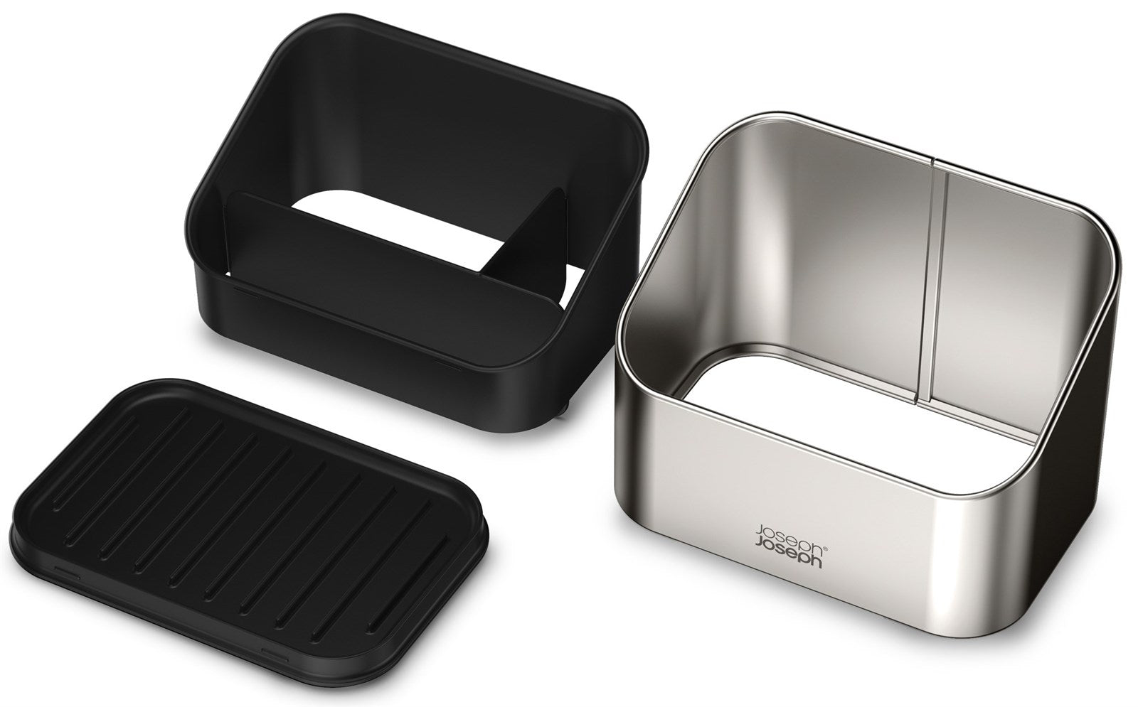 Der Joseph Joseph Surface Spülen-Organizer vereint elegantes Design und Funktionalität, um Ihre Küchenutensilien optimal zu organisieren.