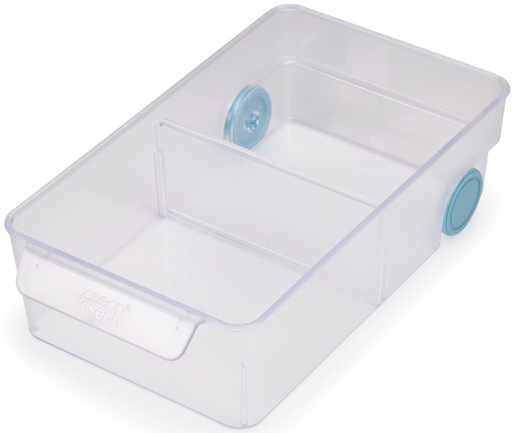 Grosse FridgeStore Box von Joseph Joseph: luftdicht, stapelbar, transparent, ideal für frische Lebensmittel im Kühlschrank.