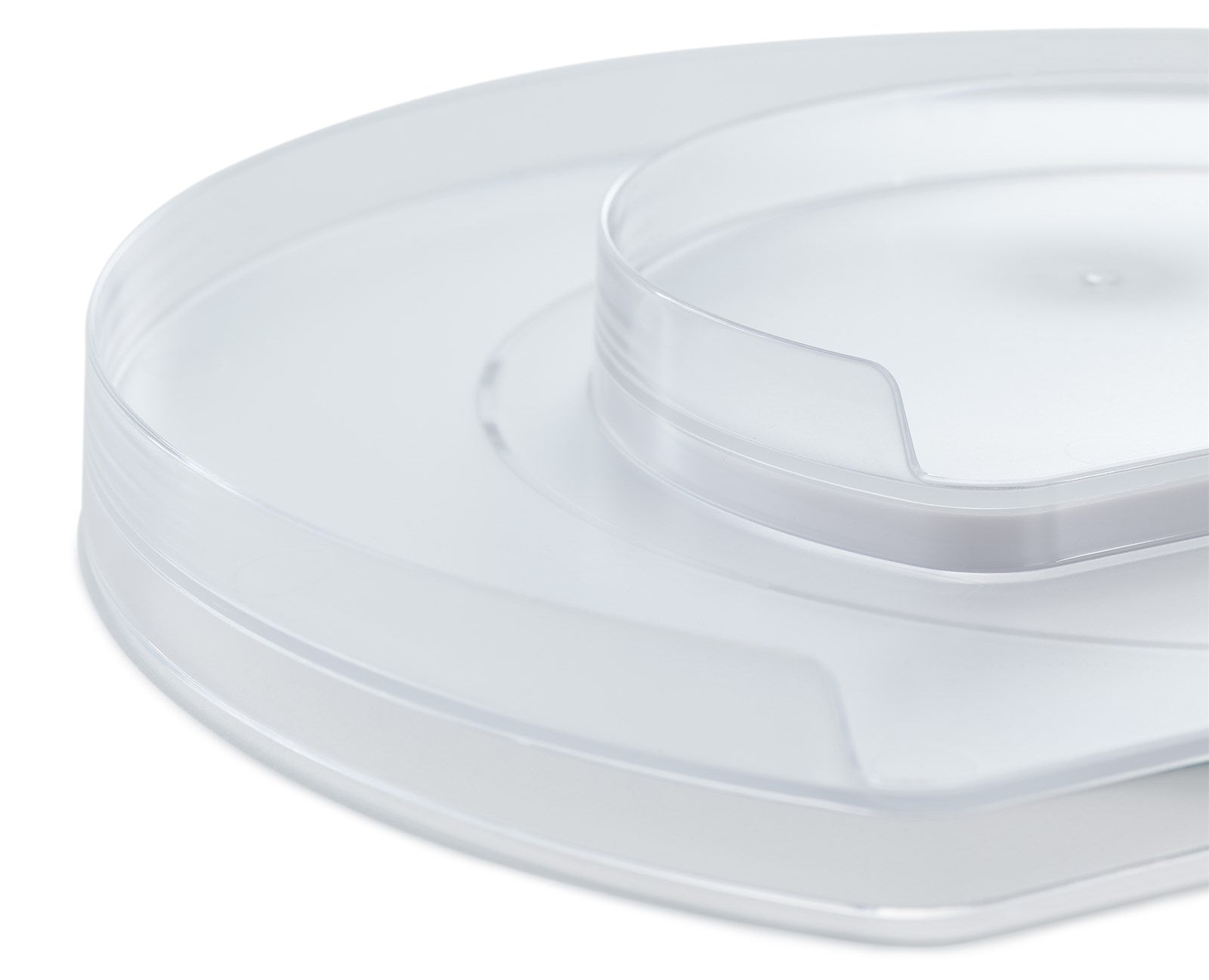 Effiziente Lebensmittelorganisation mit dem FridgeStore Karusell von Joseph Joseph. Cleverer Drehmechanismus für einfachen Zugriff und Ordnung.