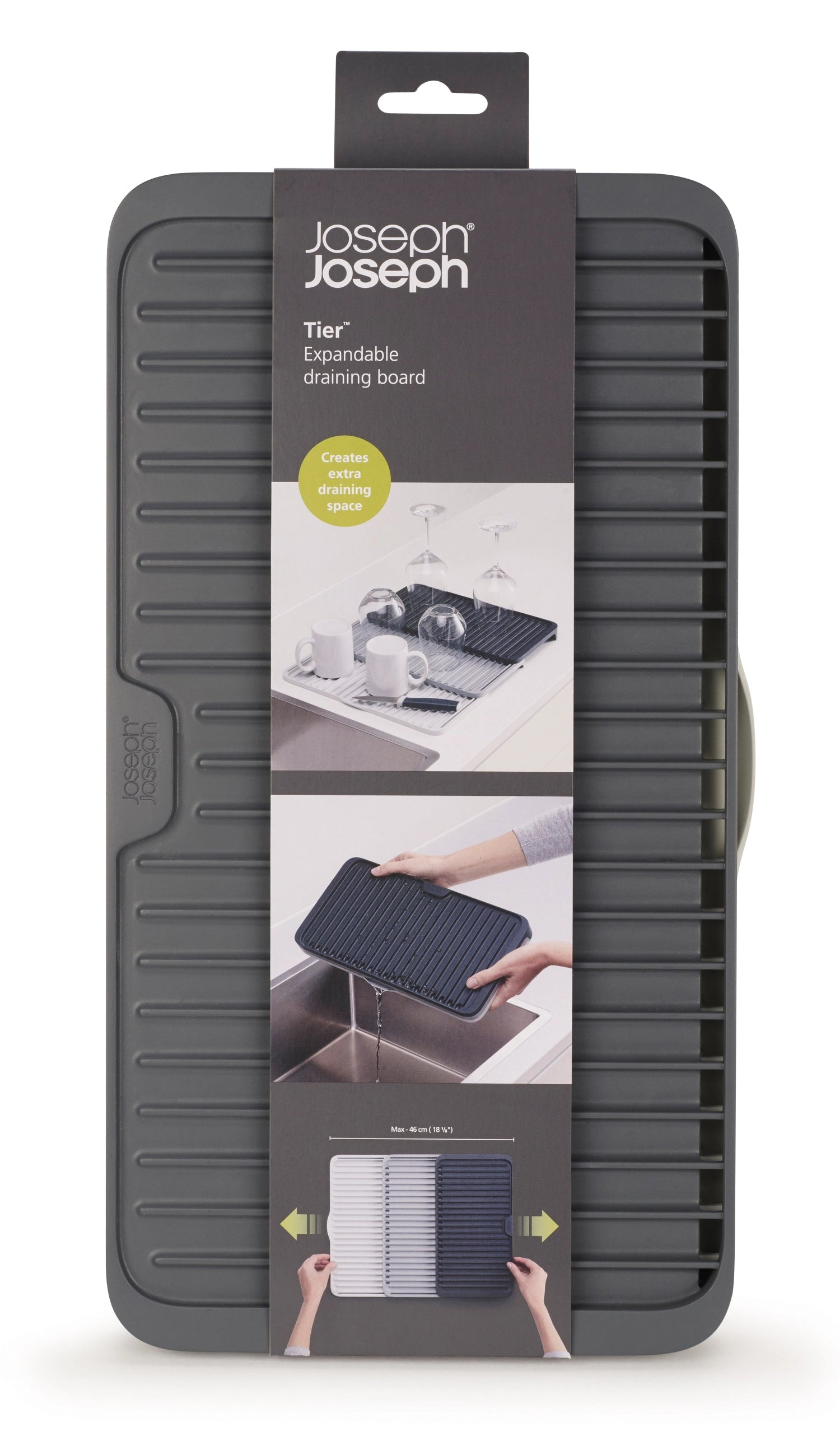 Animal Expandable Dish Drainer - Gray