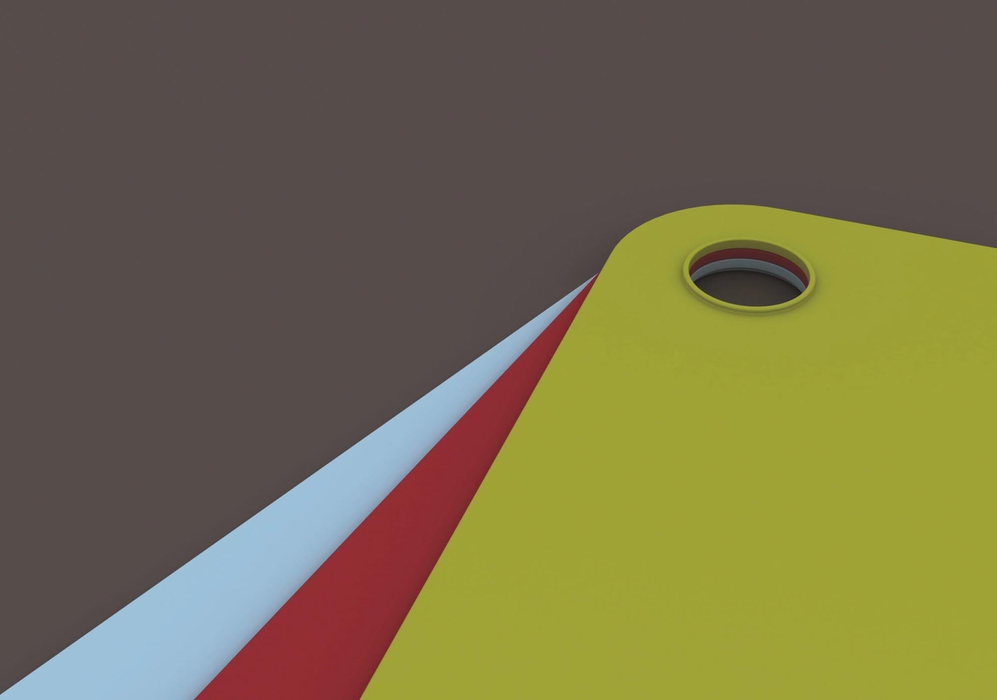 Praktisches 3er Set Schneidematten in lebhaften Farben von Joseph Joseph, ideal für sicheres und hygienisches Schneiden in der Küche.