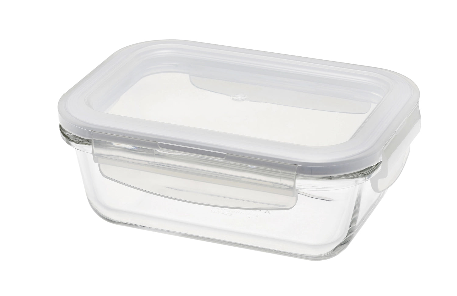 Ofenglas Behälter mit Deckel rechteckig 0.38lt