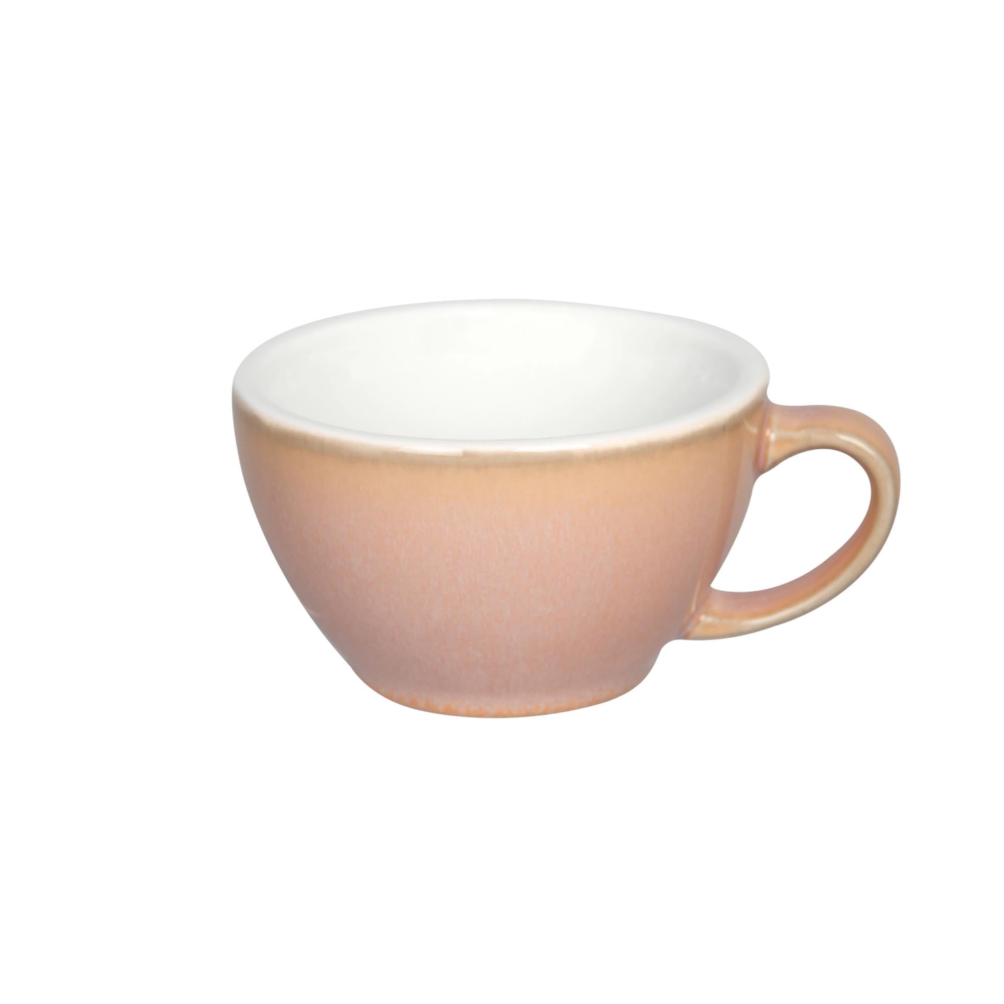 Egg Café Latte Tasse 300ml in Rose präsentiert im Onlineshop von KAQTU Design AG. Kaffeetassen ist von Loveramics
