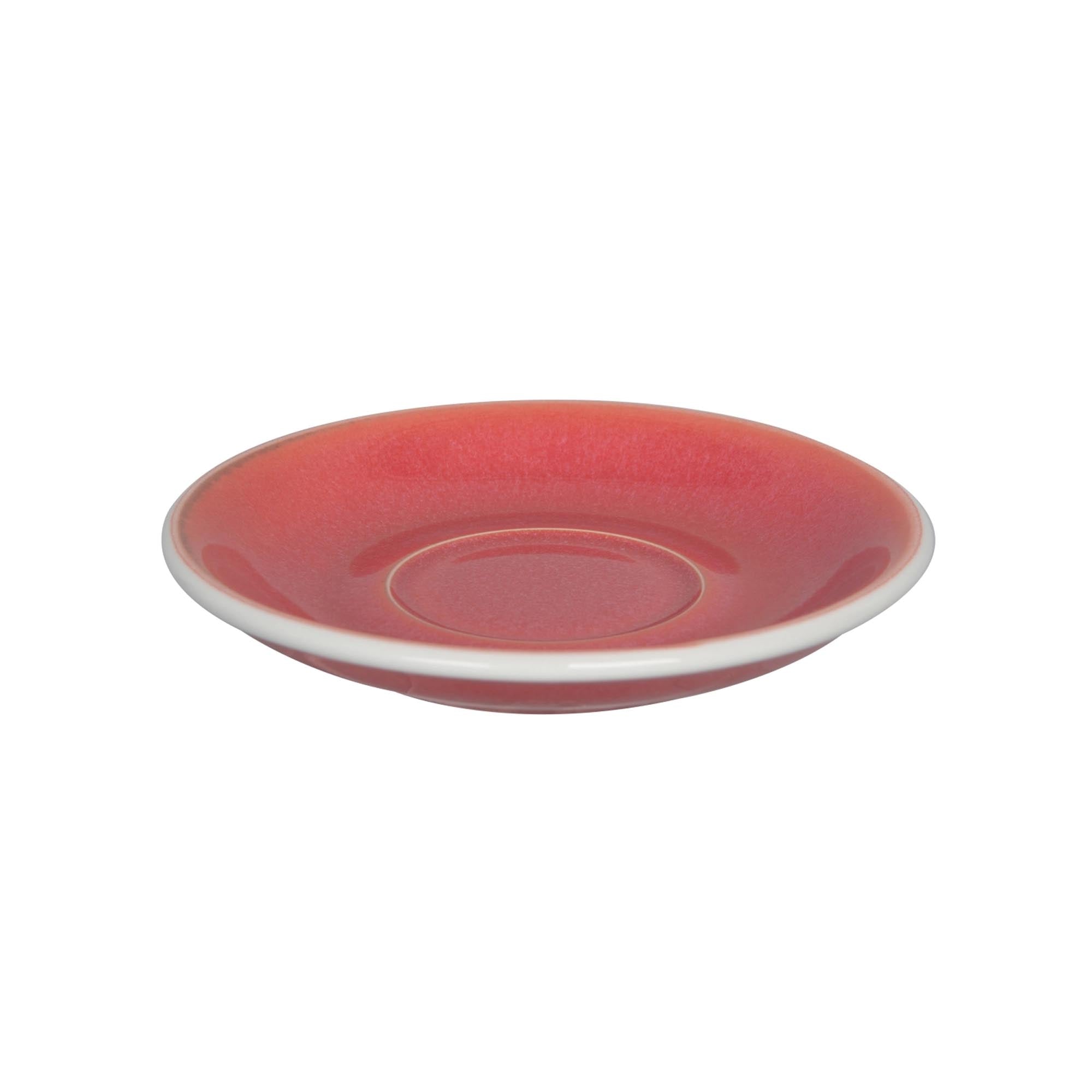 Egg Untertassen für Espresso bis Café Latte in Beere präsentiert im Onlineshop von KAQTU Design AG. Kaffeetassen ist von Loveramics