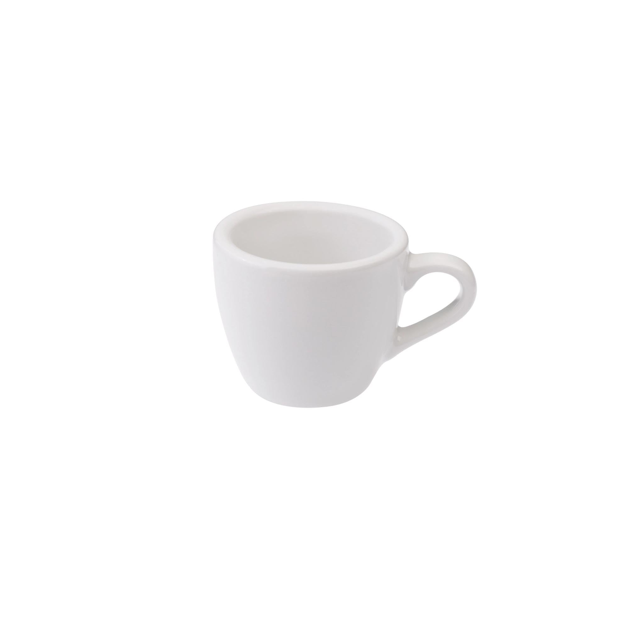 Egg Espresso Tasse 80ml in Weiss präsentiert im Onlineshop von KAQTU Design AG. Espressotassen ist von Loveramics