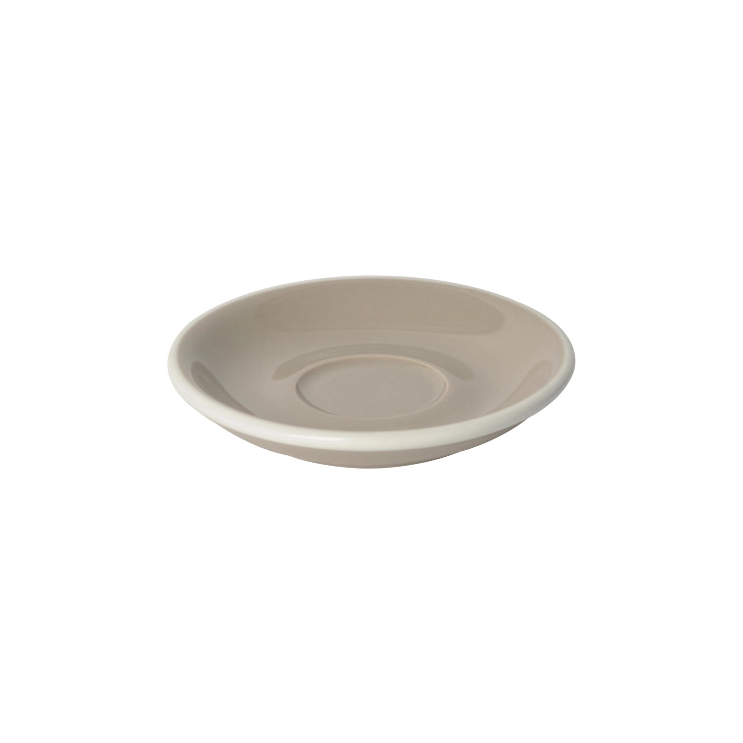 Egg Untertassen für Espresso bis Café Latte in Graubraun präsentiert im Onlineshop von KAQTU Design AG. Untertassen ist von Loveramics