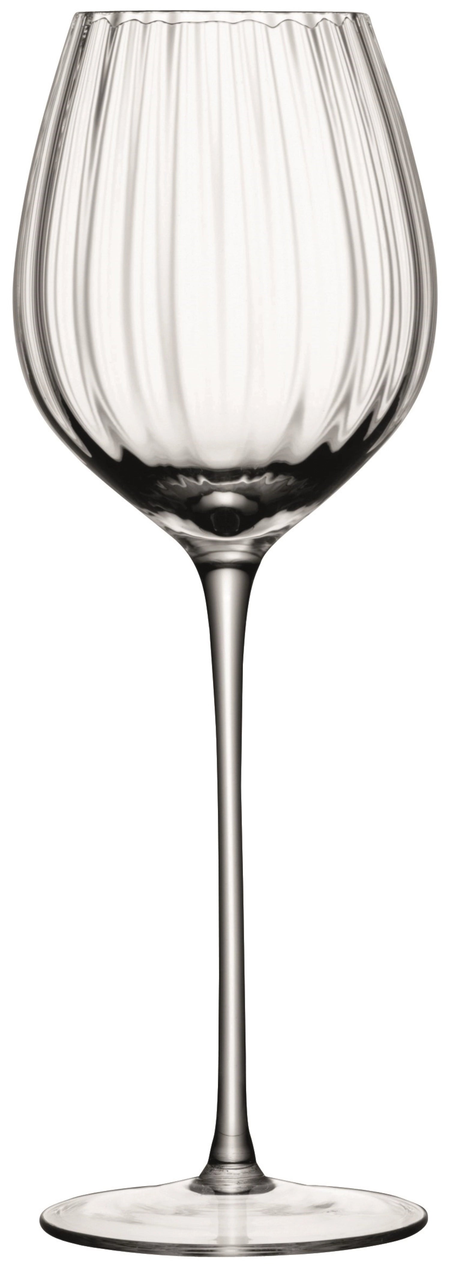 Elegantes 2er Set Aurelia Weissweingläser von LSA, 430ml, perfekt für festliche Anlässe und um den Geschmack von Weißwein zu zelebrieren.
