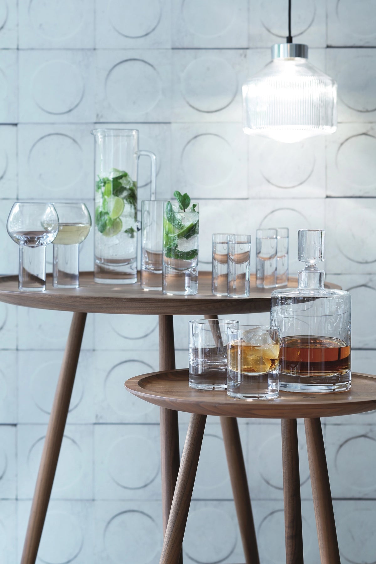 3er Set Boris Whisky Set in Transparent präsentiert im Onlineshop von KAQTU Design AG. Whiskygläser ist von LSA