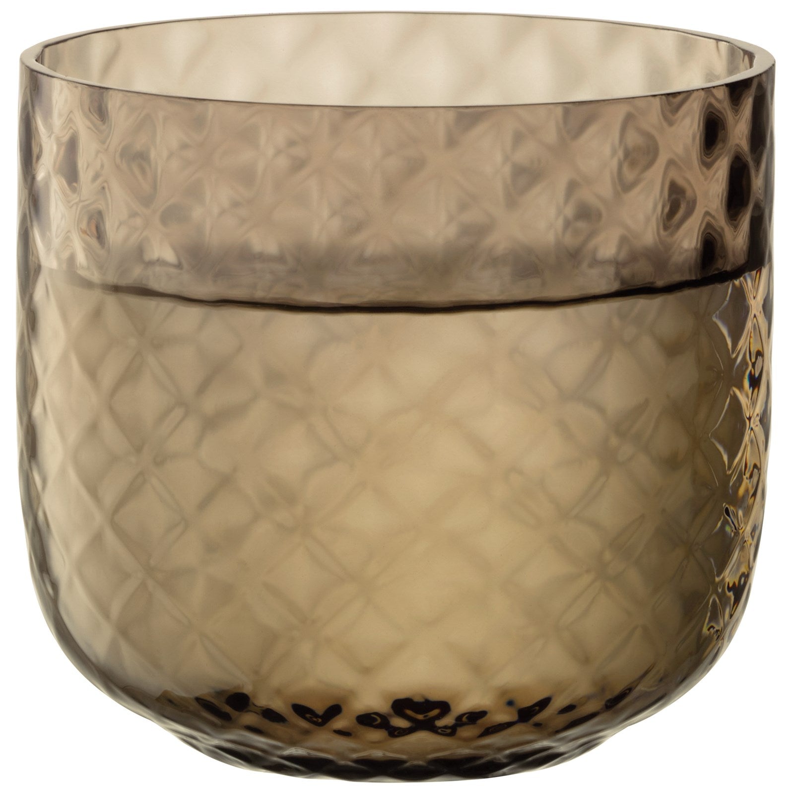 Elegantes 2er Set Dapple Becher 300ml von LSA: Handgefertigtes Glas, hitzebeständig, spülmaschinenfest, ideal für Kaffee & Cocktails.