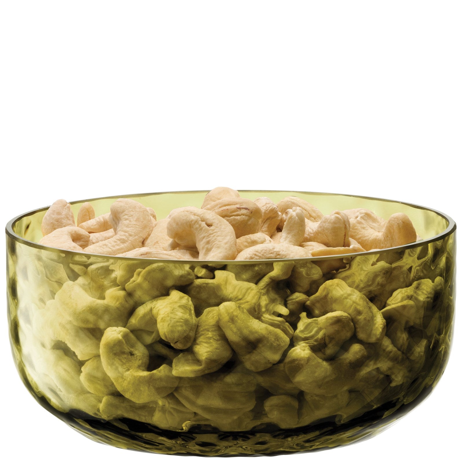 Dapple Schale 12cm Woodland Green in Grün präsentiert im Onlineshop von KAQTU Design AG. Schale ist von LSA