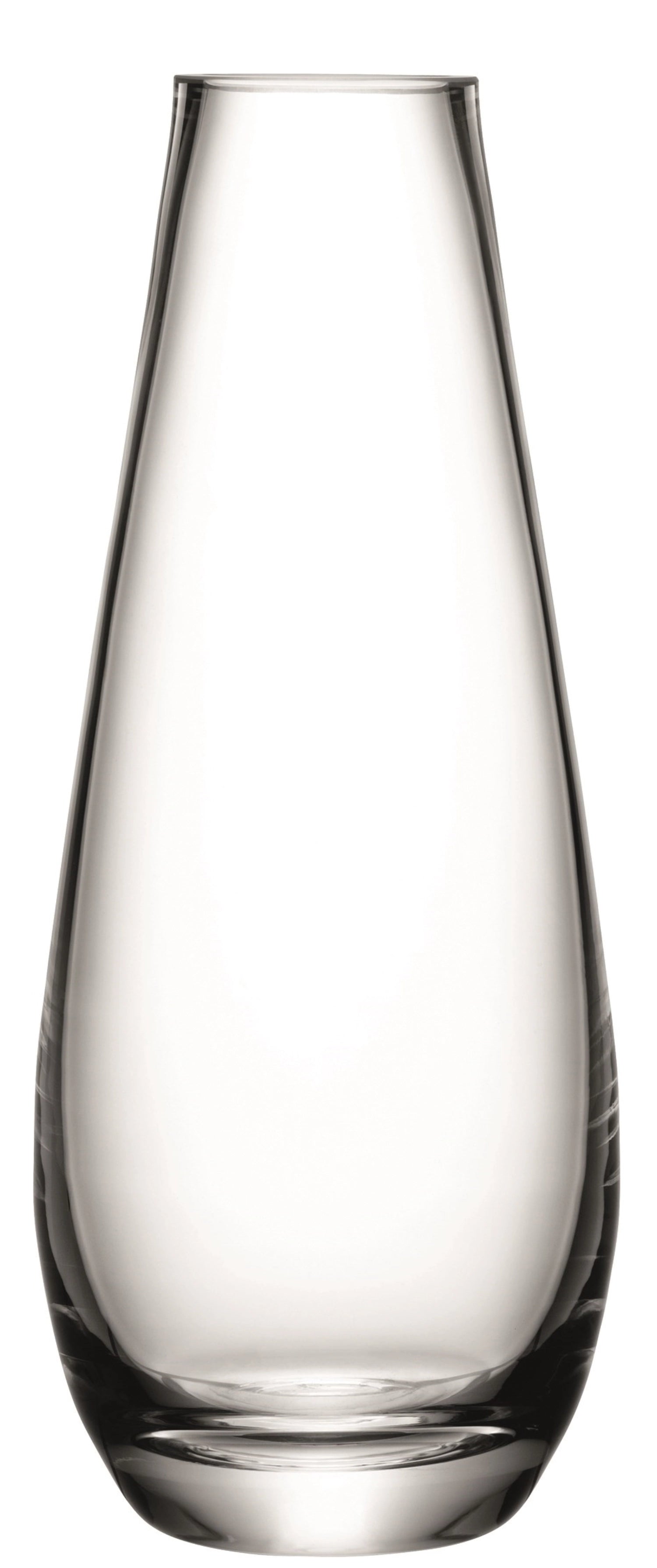 Entdecken Sie die elegante Flower Vase für lange Stiele von LSA (H29cm) aus klarem Glas. Ideal für stilvolle Blumenarrangements!