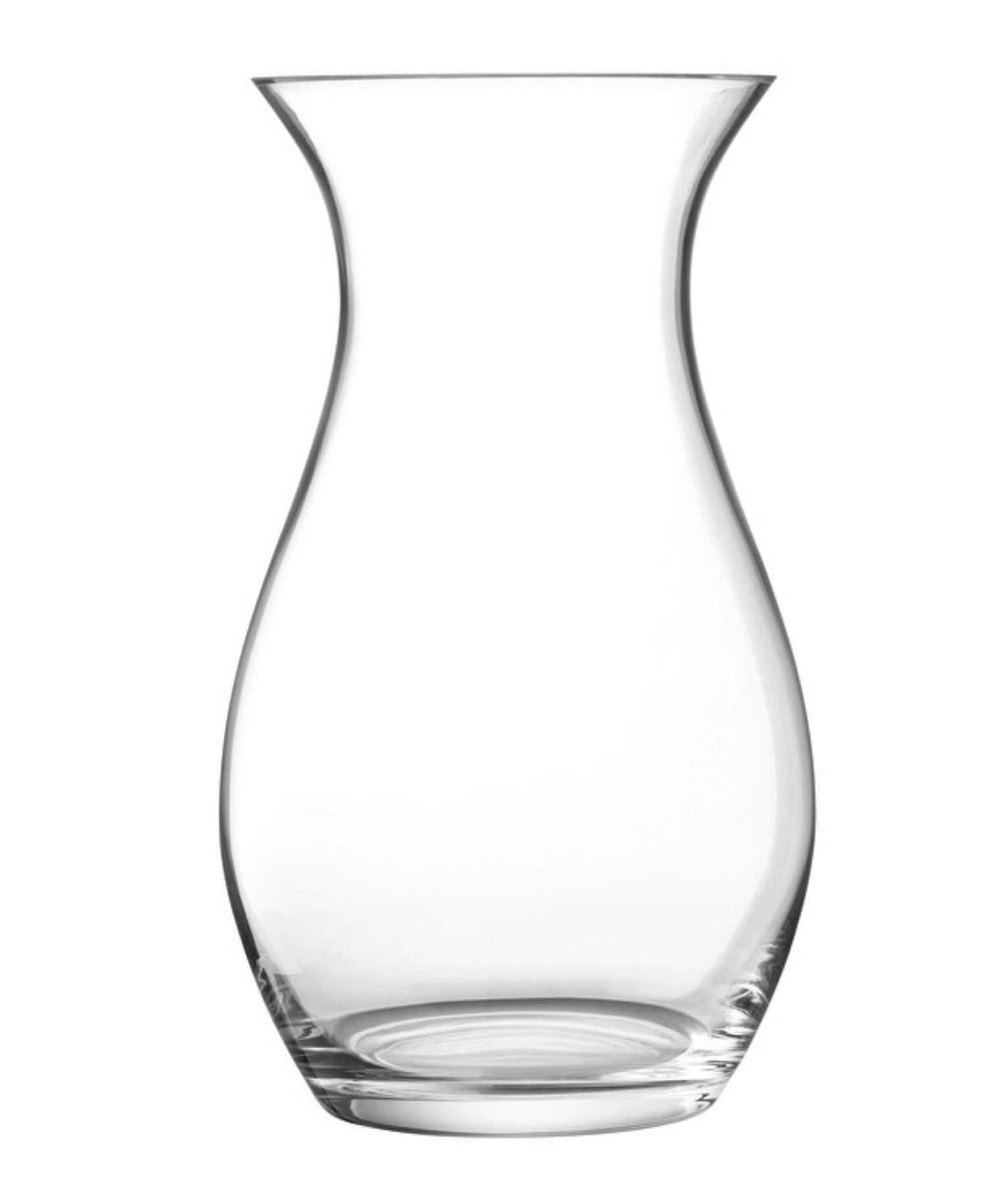 Elegante Grosse Posy Vase H32cm von LSA International aus klarem Glas. Ideal für Blumenarrangements, zeitloses Design, perfektes Wohnaccessoire.