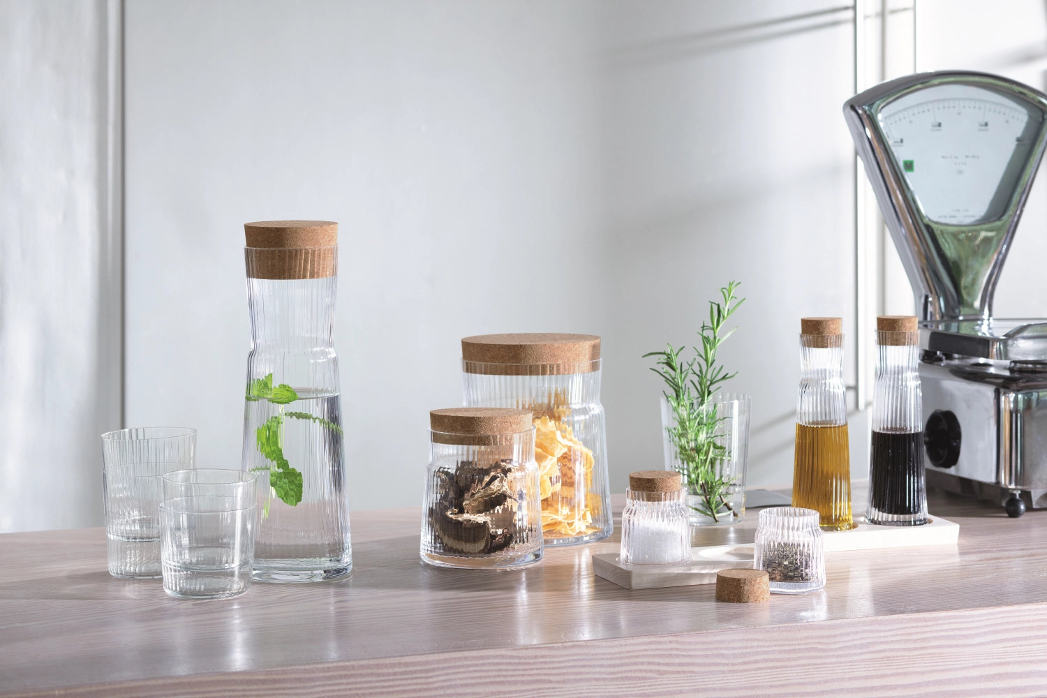 4er Set Gio Line Saftgläser Gross 320ml Klar