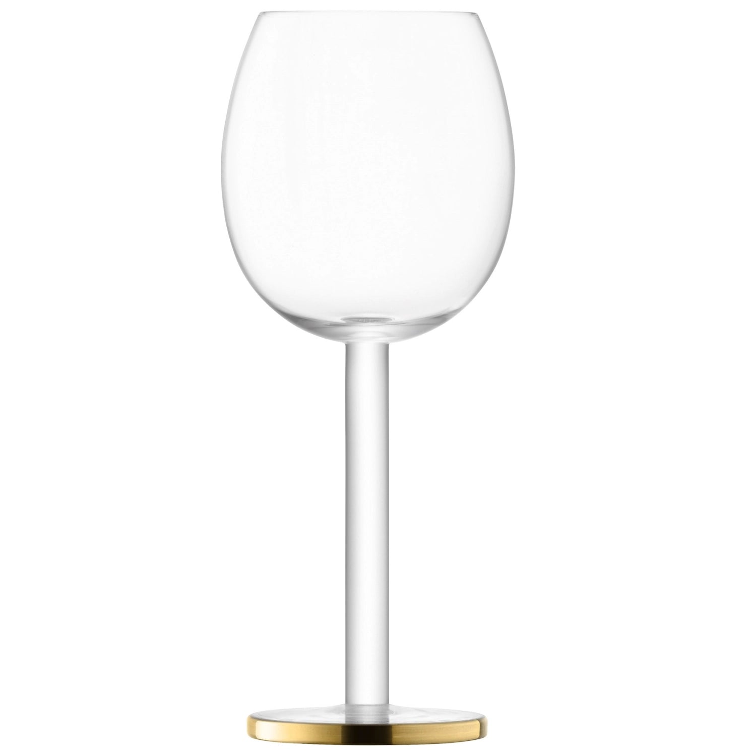 Stilvolles 2er Set Luca Weingläser von LSA, perfekt für Rotwein, verziert mit edlen goldenen Details und einem Volumen von 300ml.