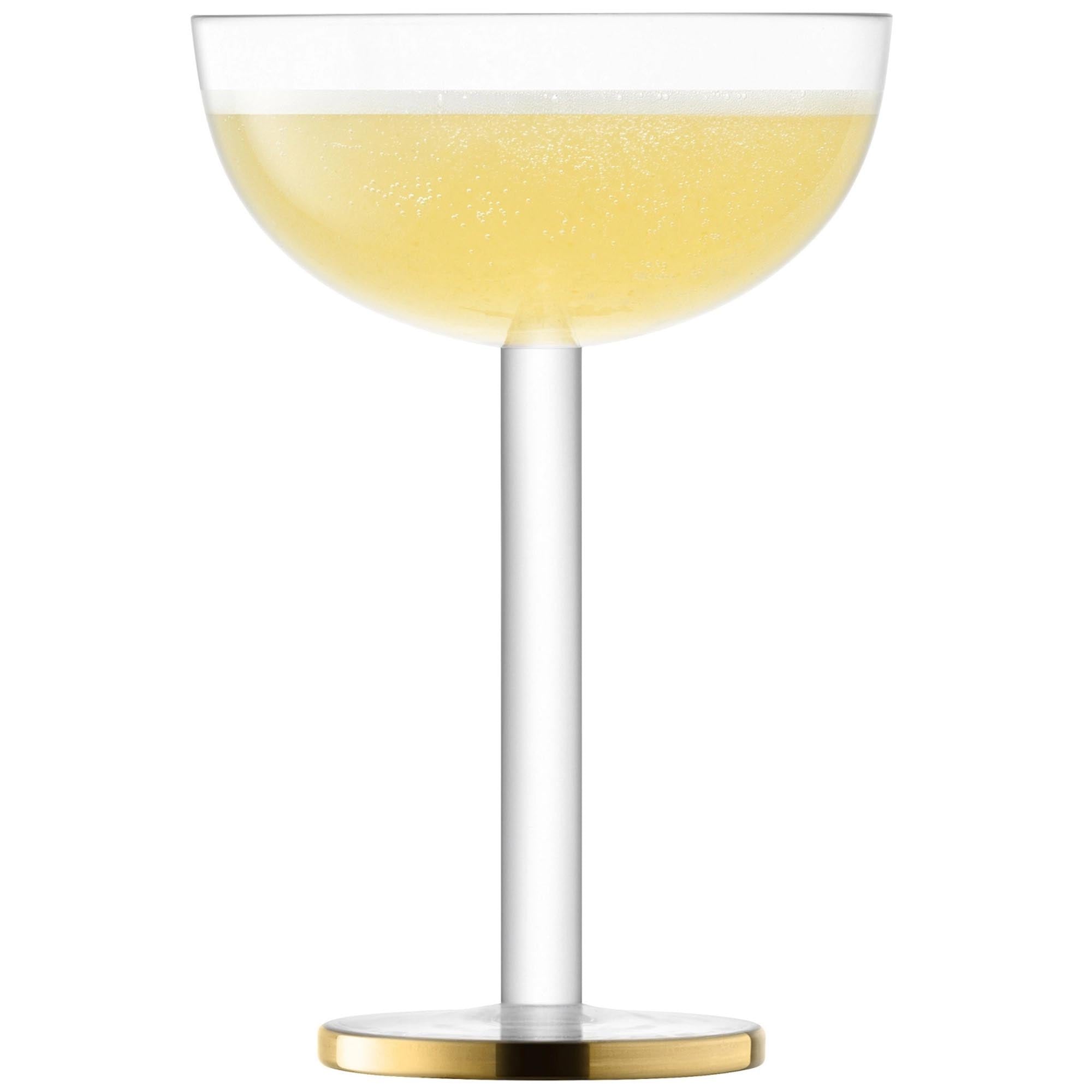 Exquisites 2er Set LSA Luca Coupe Gläser, 200ml, für edle Momente.