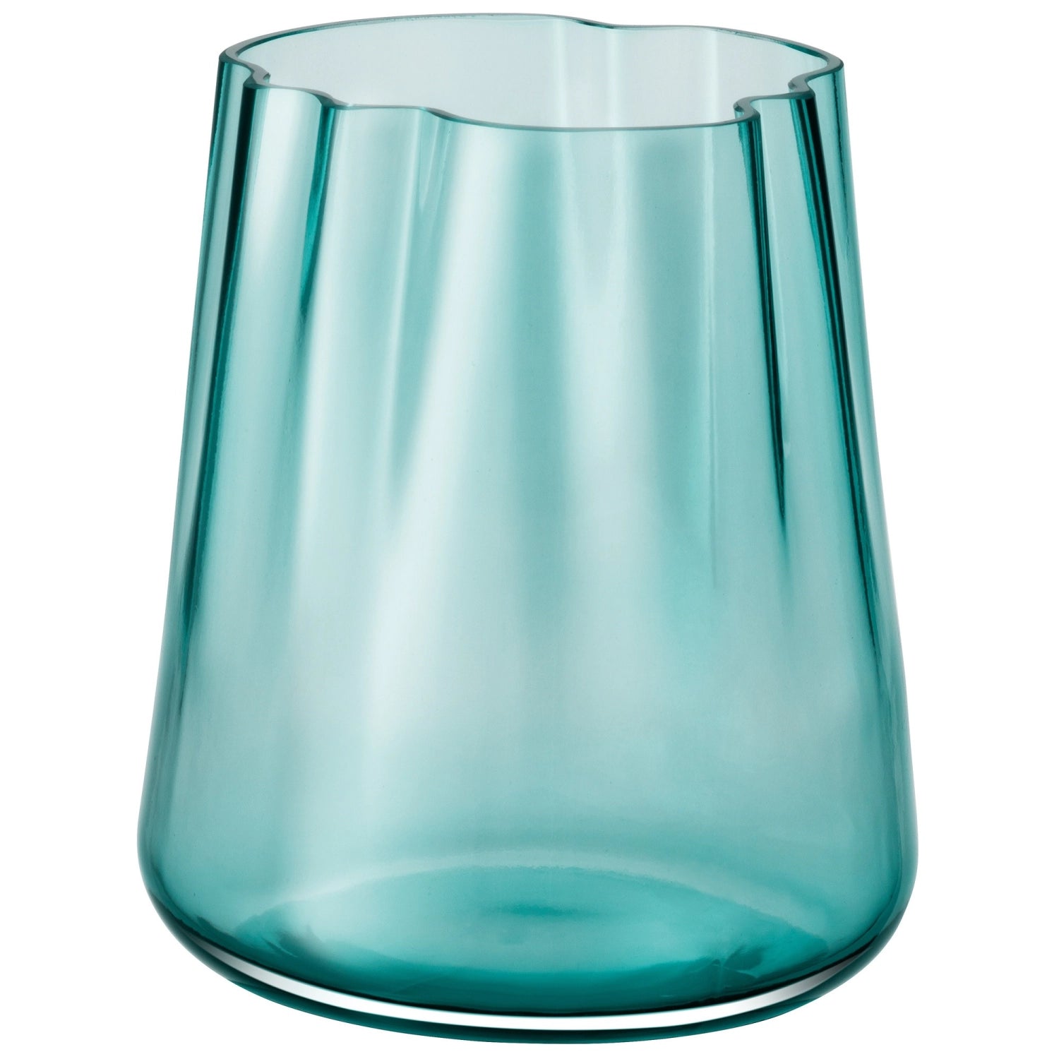 Lagoon Vase/Laterne H24cm - meeresgrün