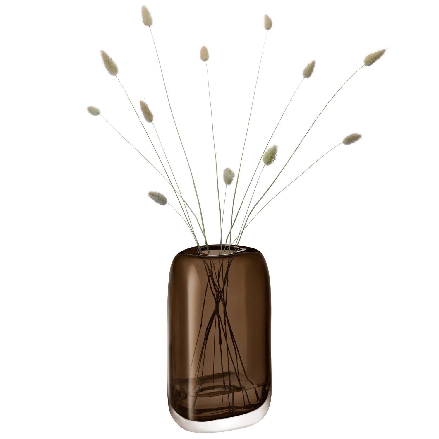 Vaso Melt H24cm braun