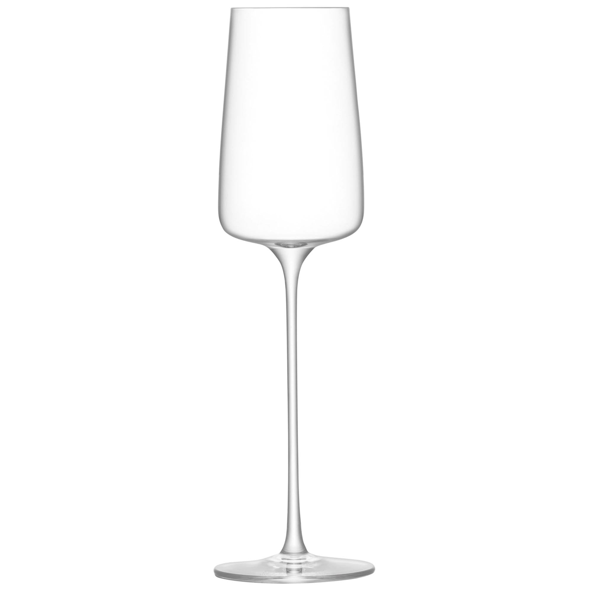 Stilvolles 4er Set Metropolitan Champagnerflöten von LSA, 230ml. Ideal für besondere Anlässe und exquisite Genussmomente. Hochwertiges Glasdesign.
