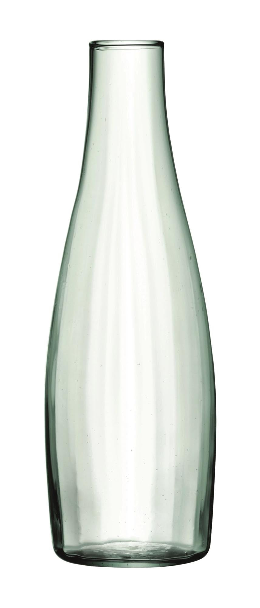 Elegante 1.25L Karaffe aus recyceltem Glas für umweltbewusste Geniesser.