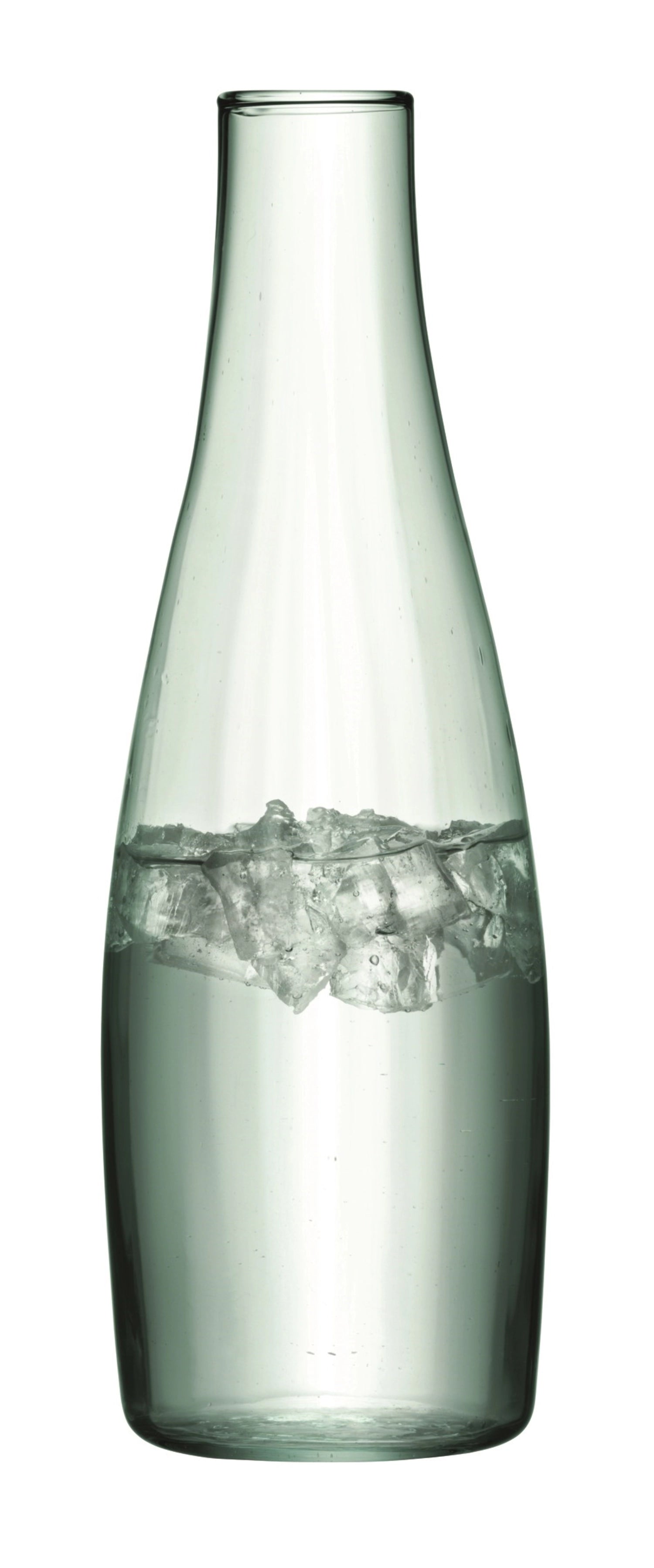 Elegante Mia Wasserkaraffe aus recyceltem Glas, 1.25L, mit zeitgemäßem Design und klaren Formen, perfekt für stilvolle Tischdekoration.