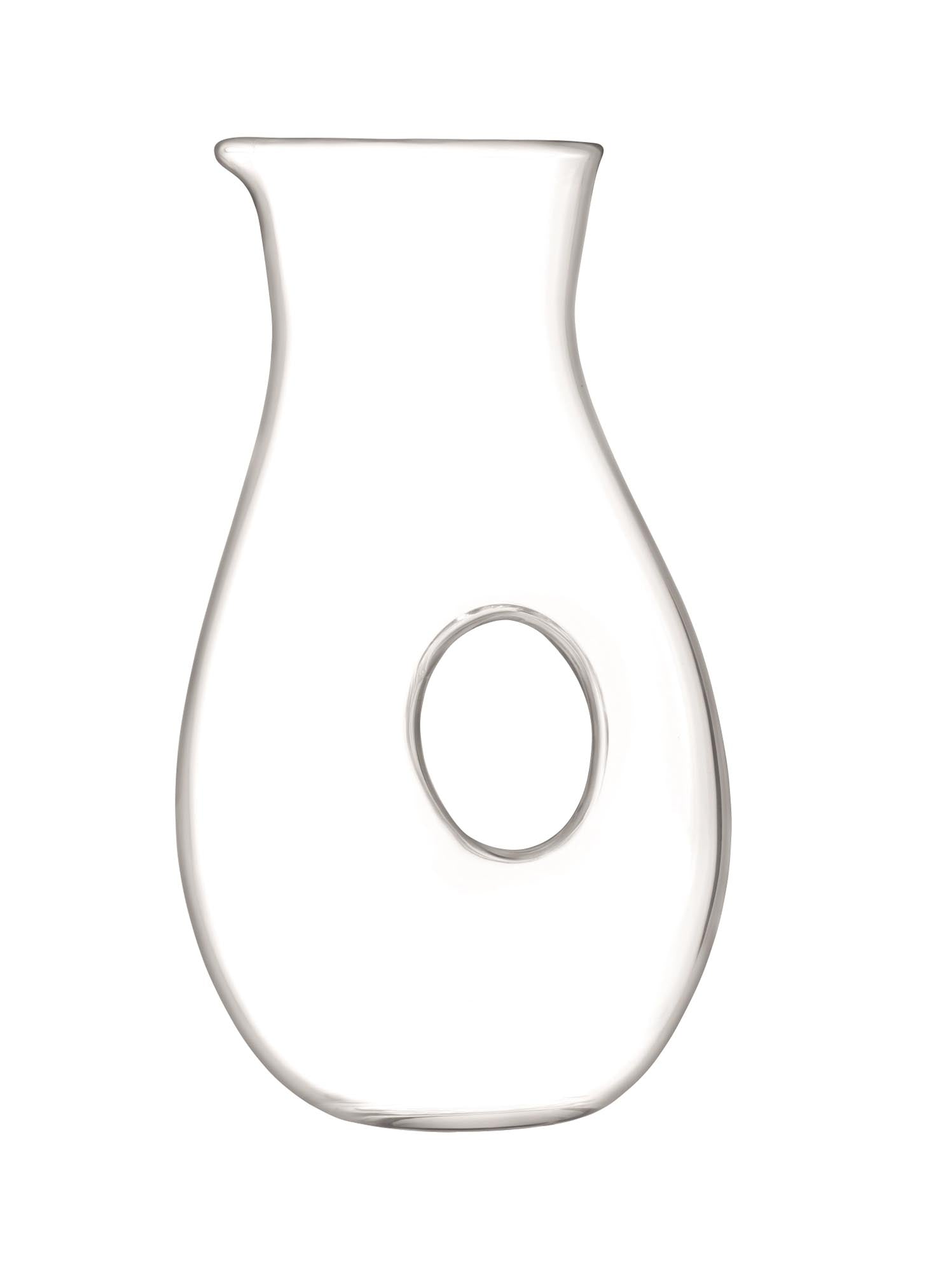 Eleganter, klarer Ono Krug 2.25L von LSA: robust, langlebig, ideal für Getränke, zeitloses Design, spülmaschinenfest.