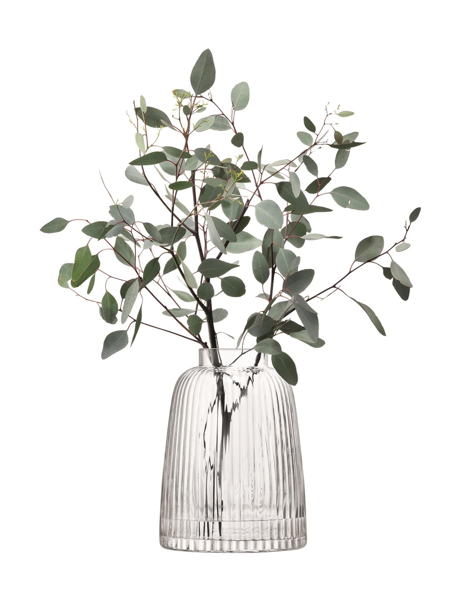 LSA Pleat Vase 26cm klar: Modernes Design für Ihr Interieur.