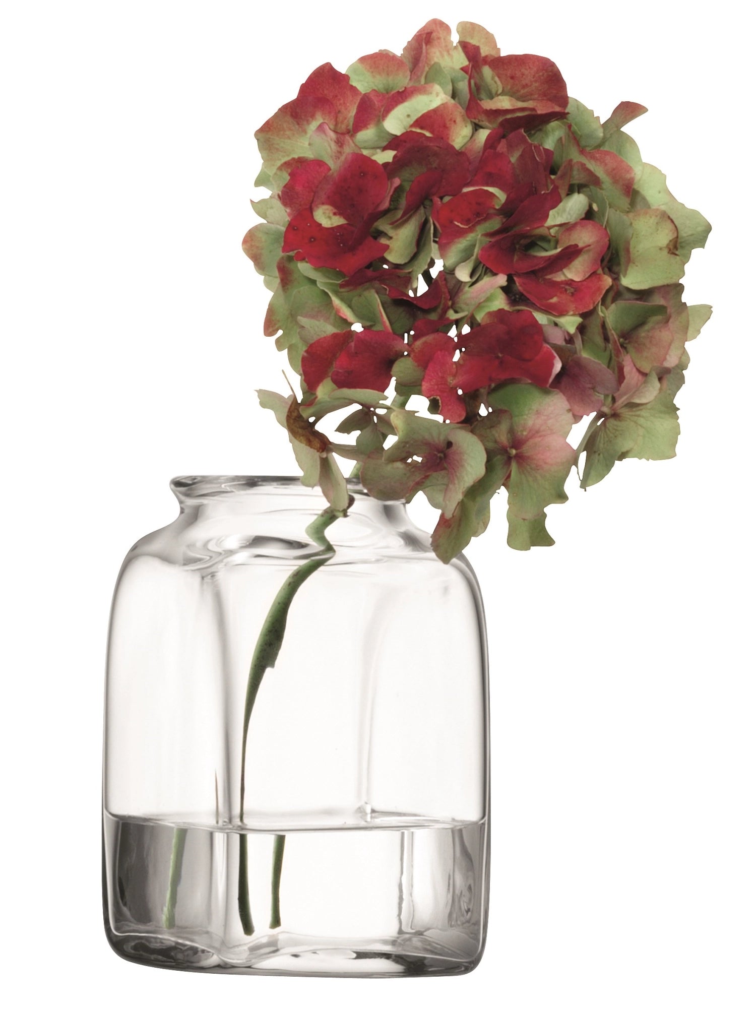 Umberto vase H14cm - clear