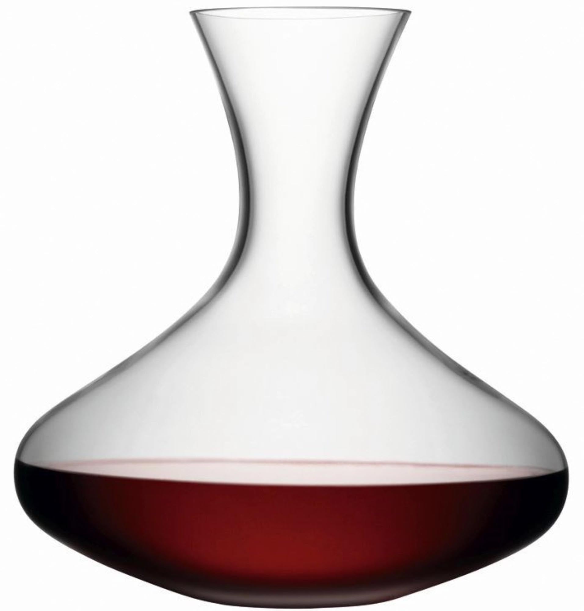 Wine Weinkaraffe 2.4L - klar in Transparent präsentiert im Onlineshop von KAQTU Design AG. Karaffe ist von LSA
