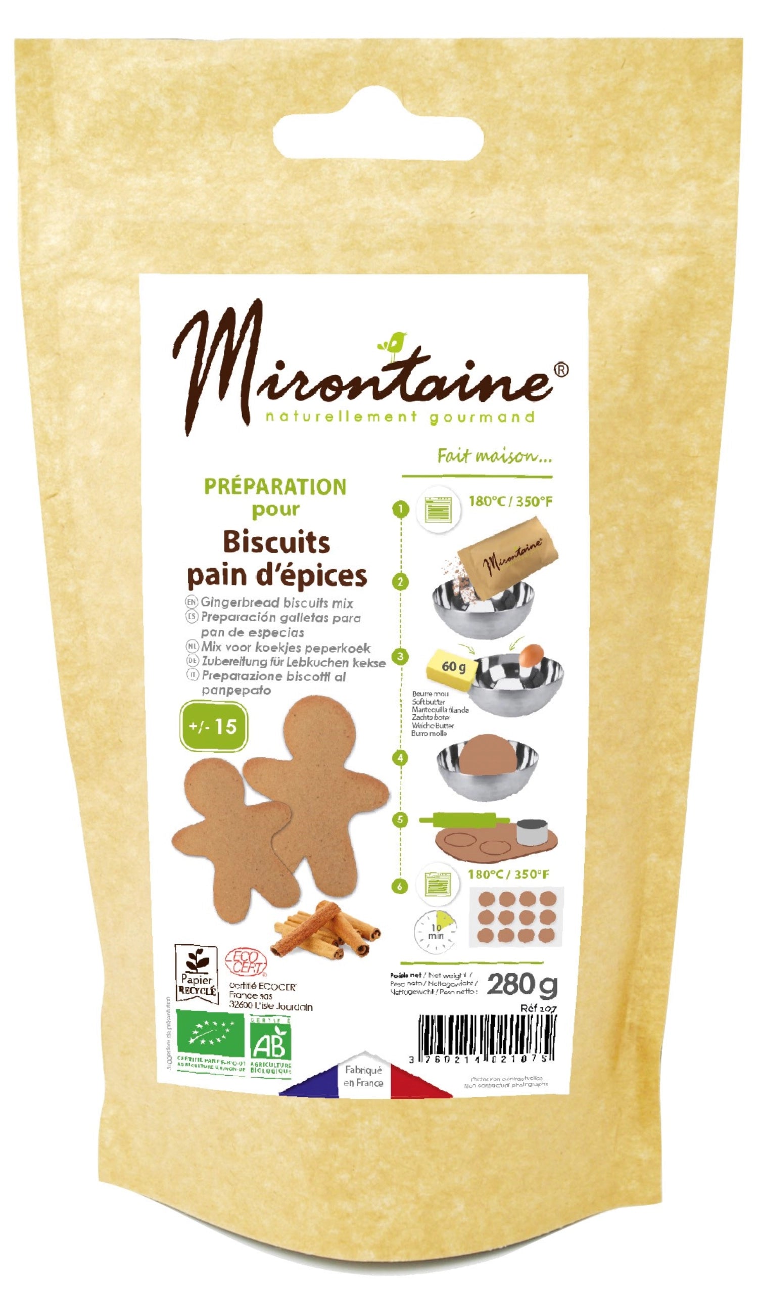 Christmas cookie baking mix