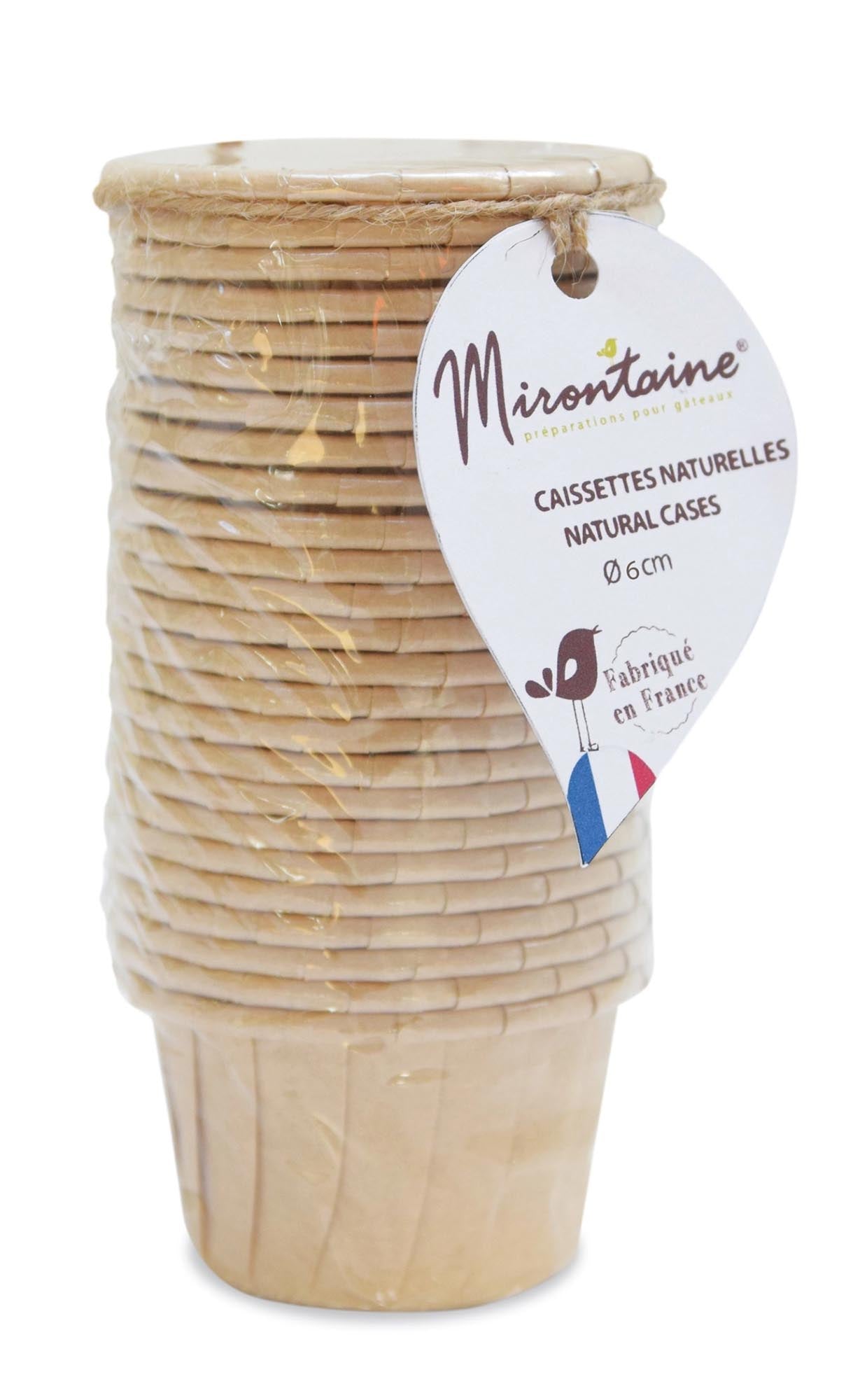 25 Mini Backformen D6cm von Scrap Cooking: Perfekt für Muffins, Cupcakes & Törtchen. Hitzebeständig, umweltfreundlich & ideal für Partys.