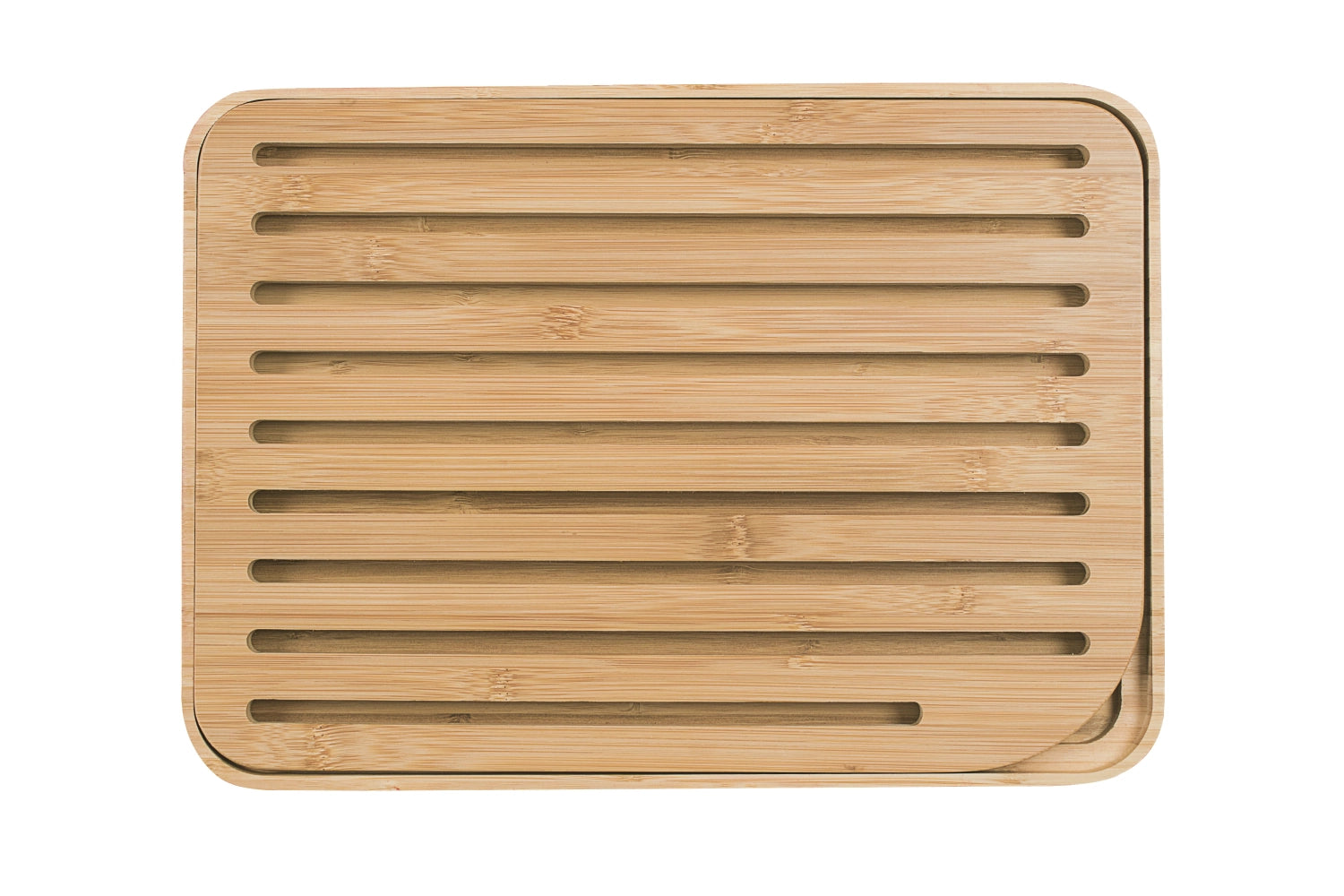 Pebbly Planche à découper le pain, blanche, 25x35cm