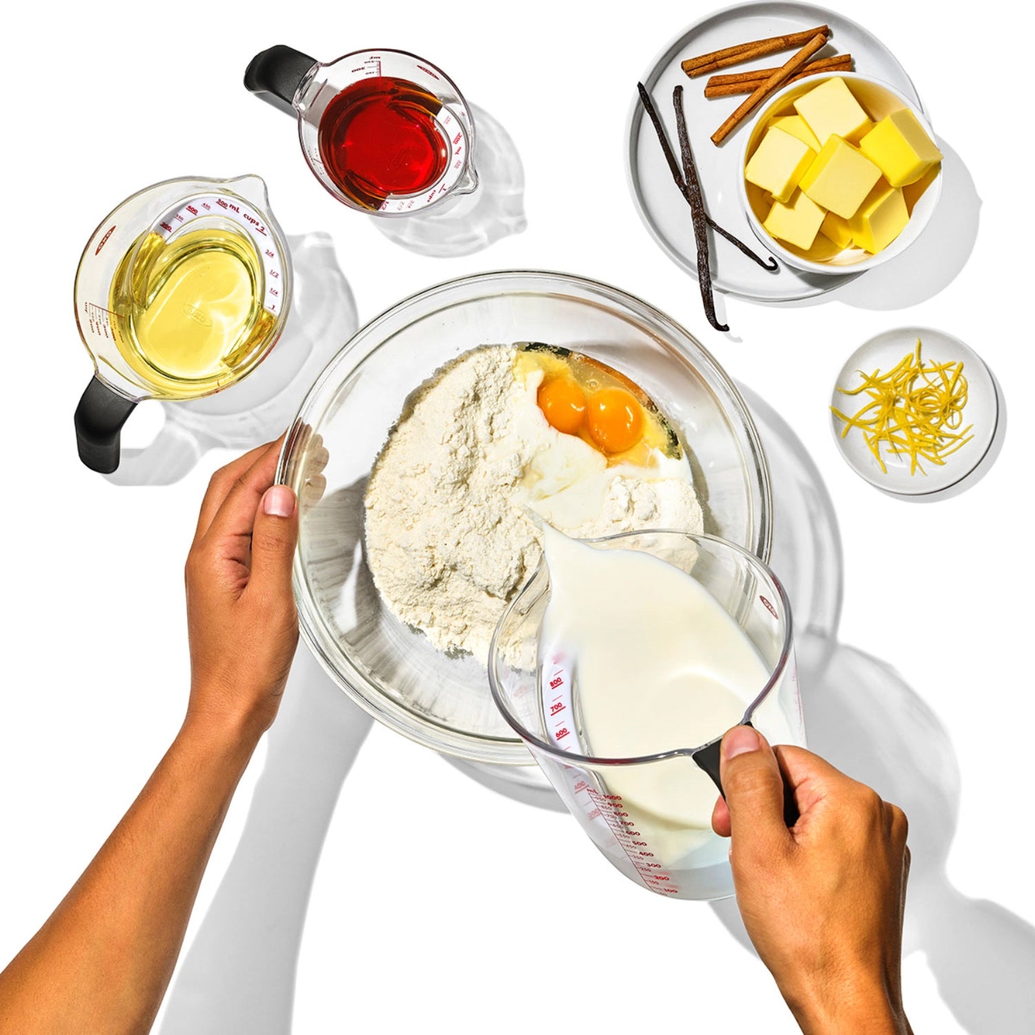 Angled measuring cup, 250 ml